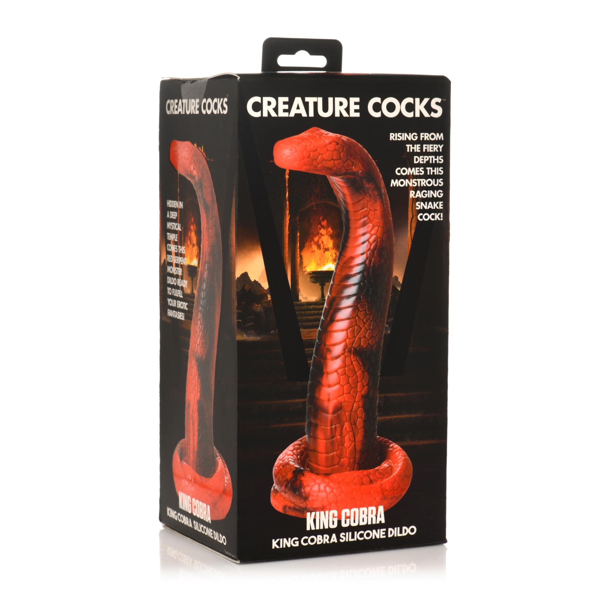 Creature Cocks King Cobra Silicone Dildo