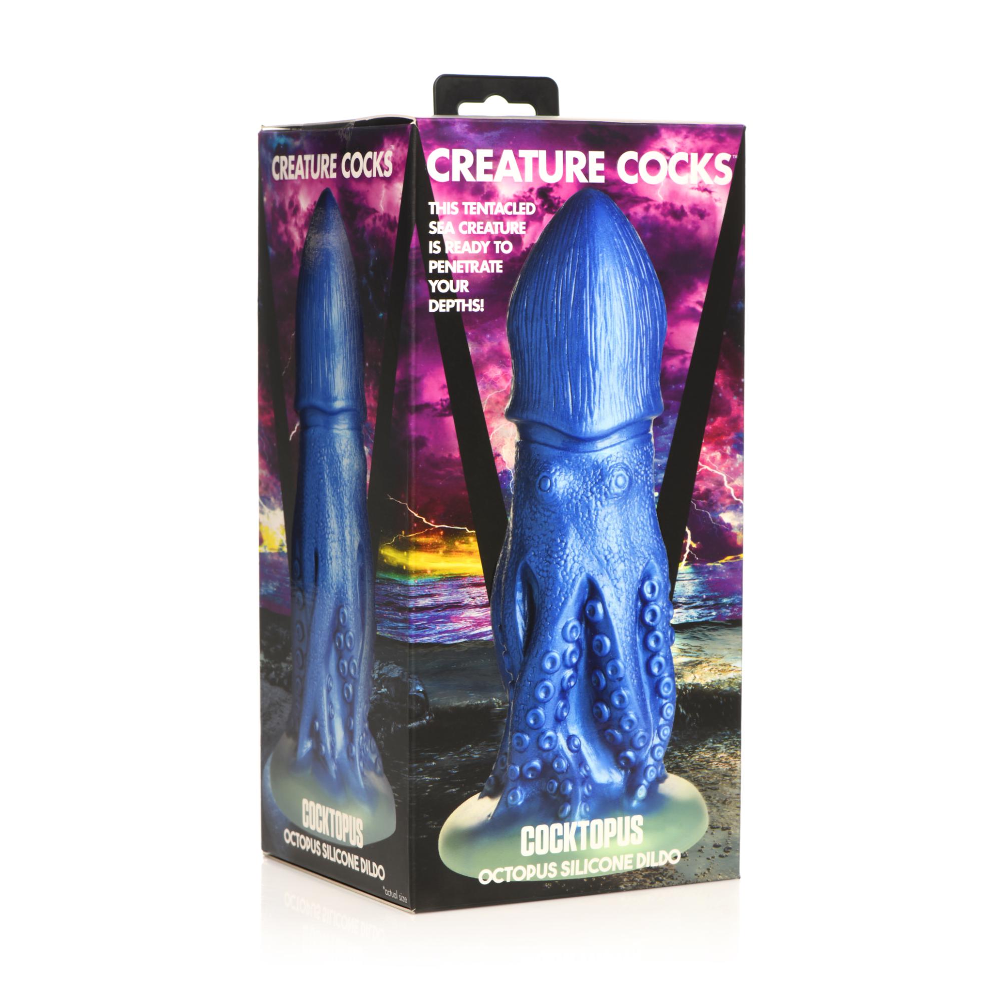 Creature Cocks Cocktopus Octopus Silicone Dildo