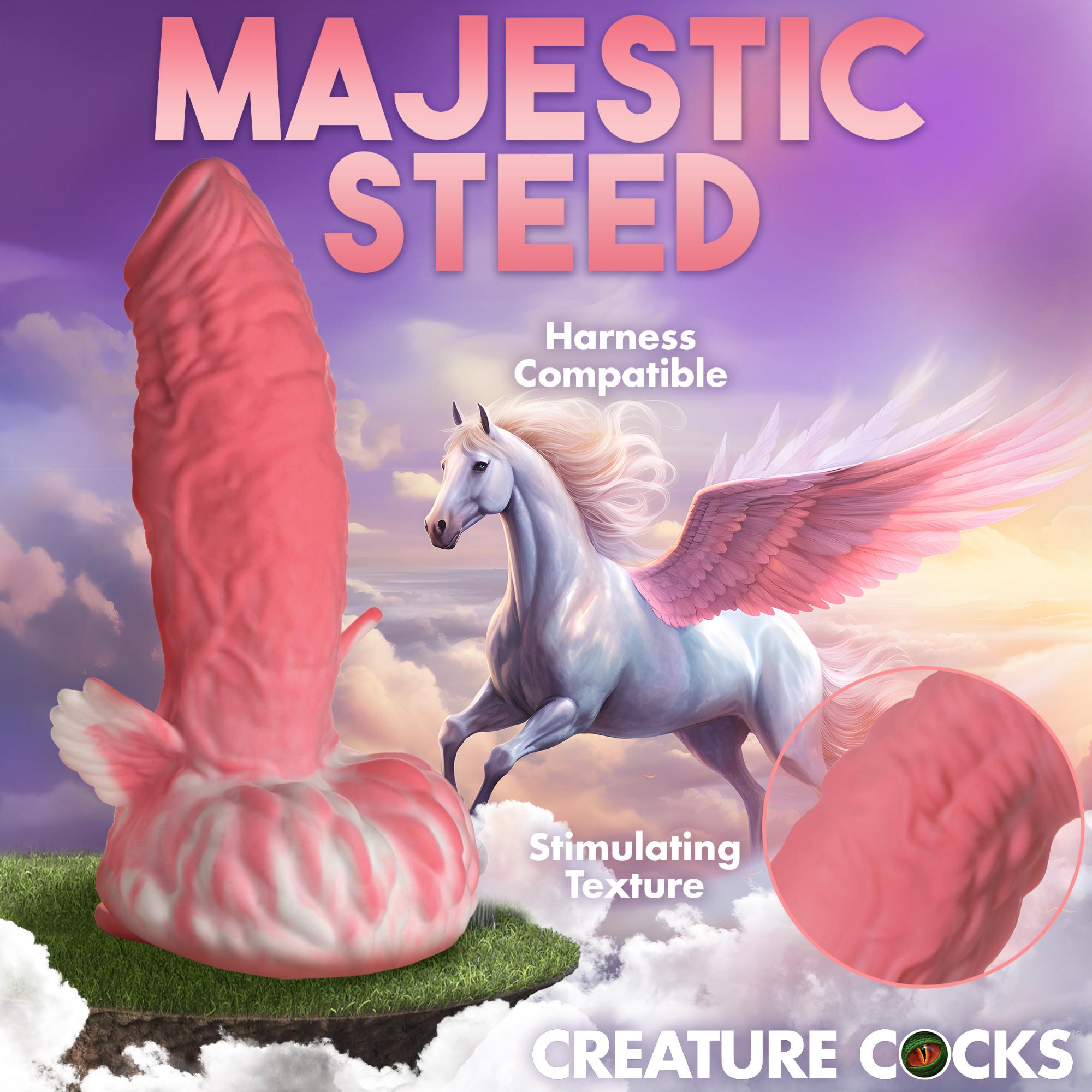 Creature Cocks Pegasus Pecker Winged Silicone Dildo