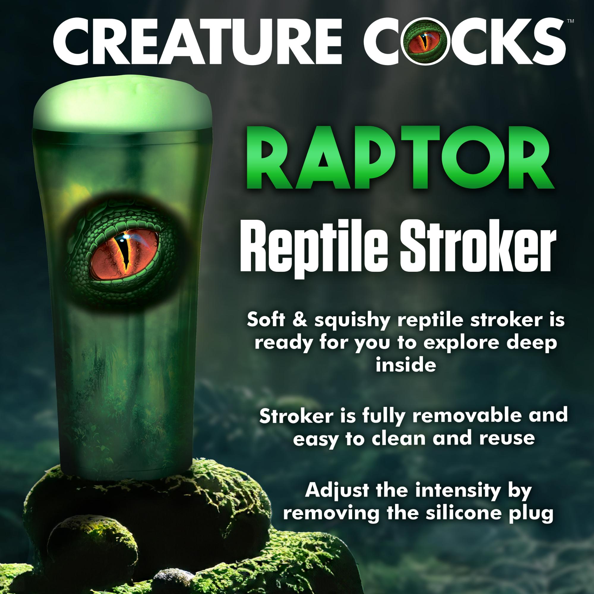 Creature Cocks. Raptor Reptile Stroker