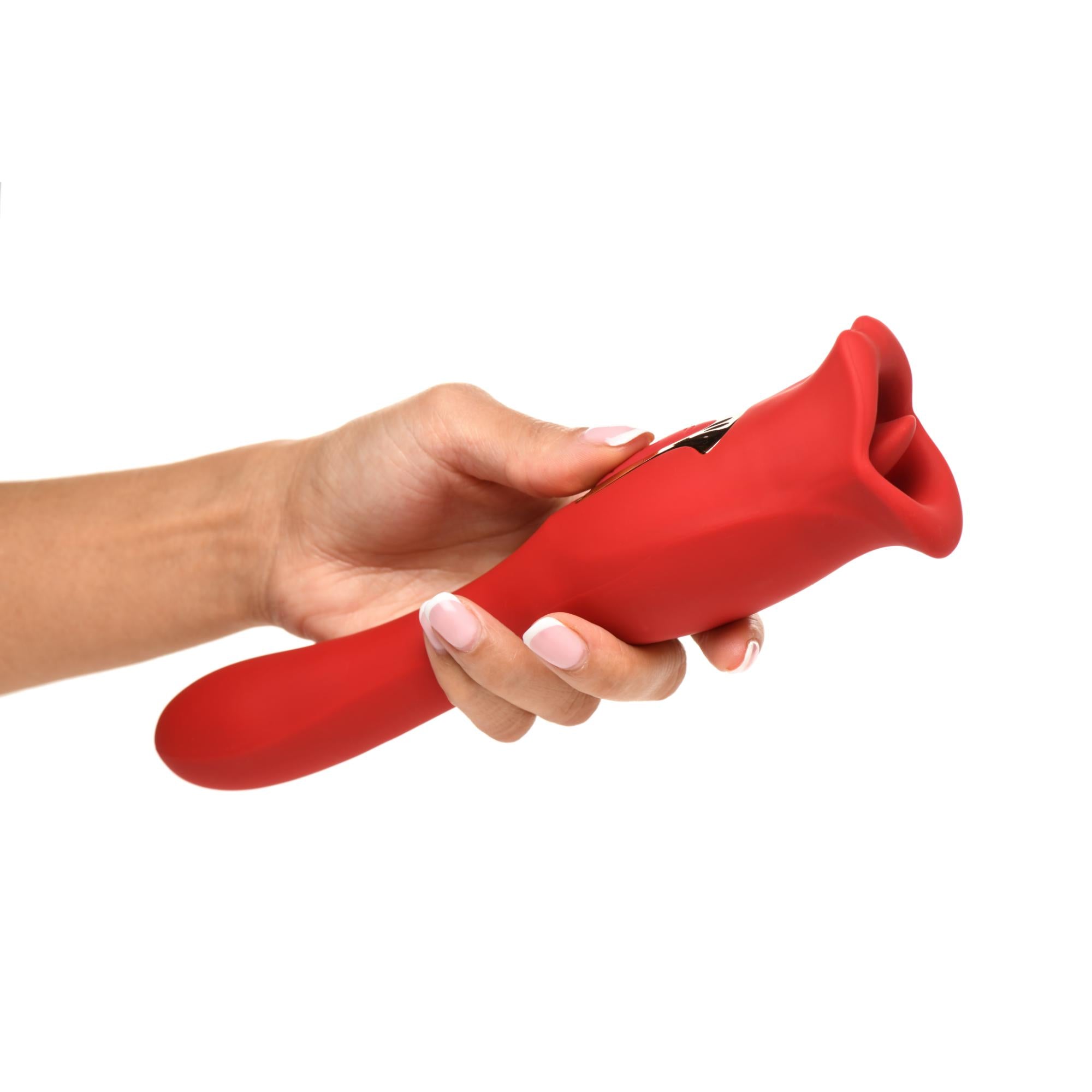 Lickgasm Lickgasm Kiss & Tell Pro Dual-Ended Kissing Vibrator