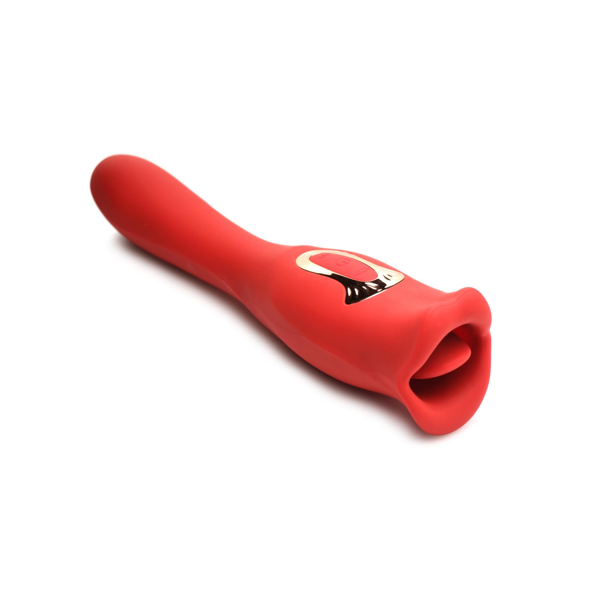 Lickgasm Lickgasm Kiss & Tell Pro Dual-Ended Kissing Vibrator