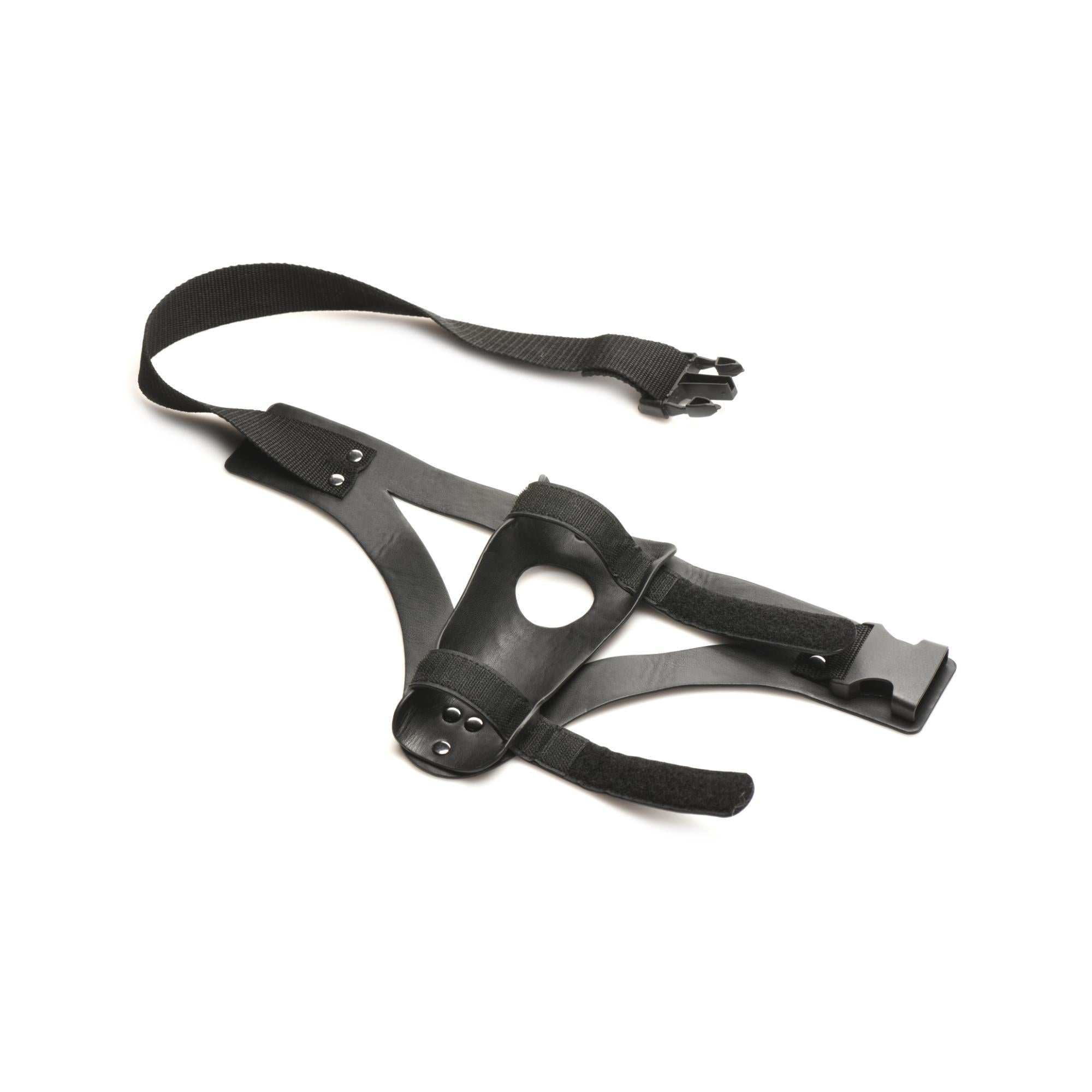 Master Series Thunder Strap Wand Thigh Harness - Black