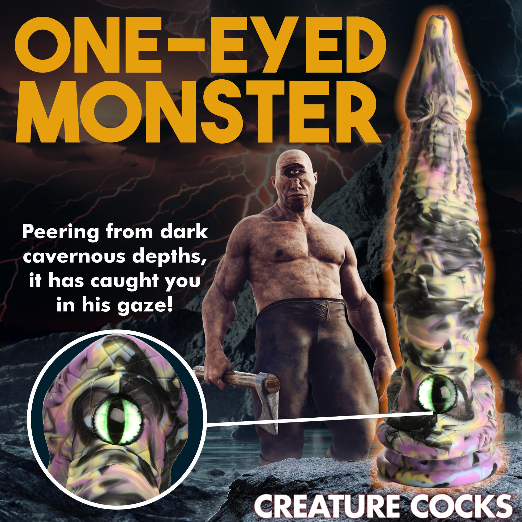 Creature Cocks Cyclops Monster Silicone Dildo