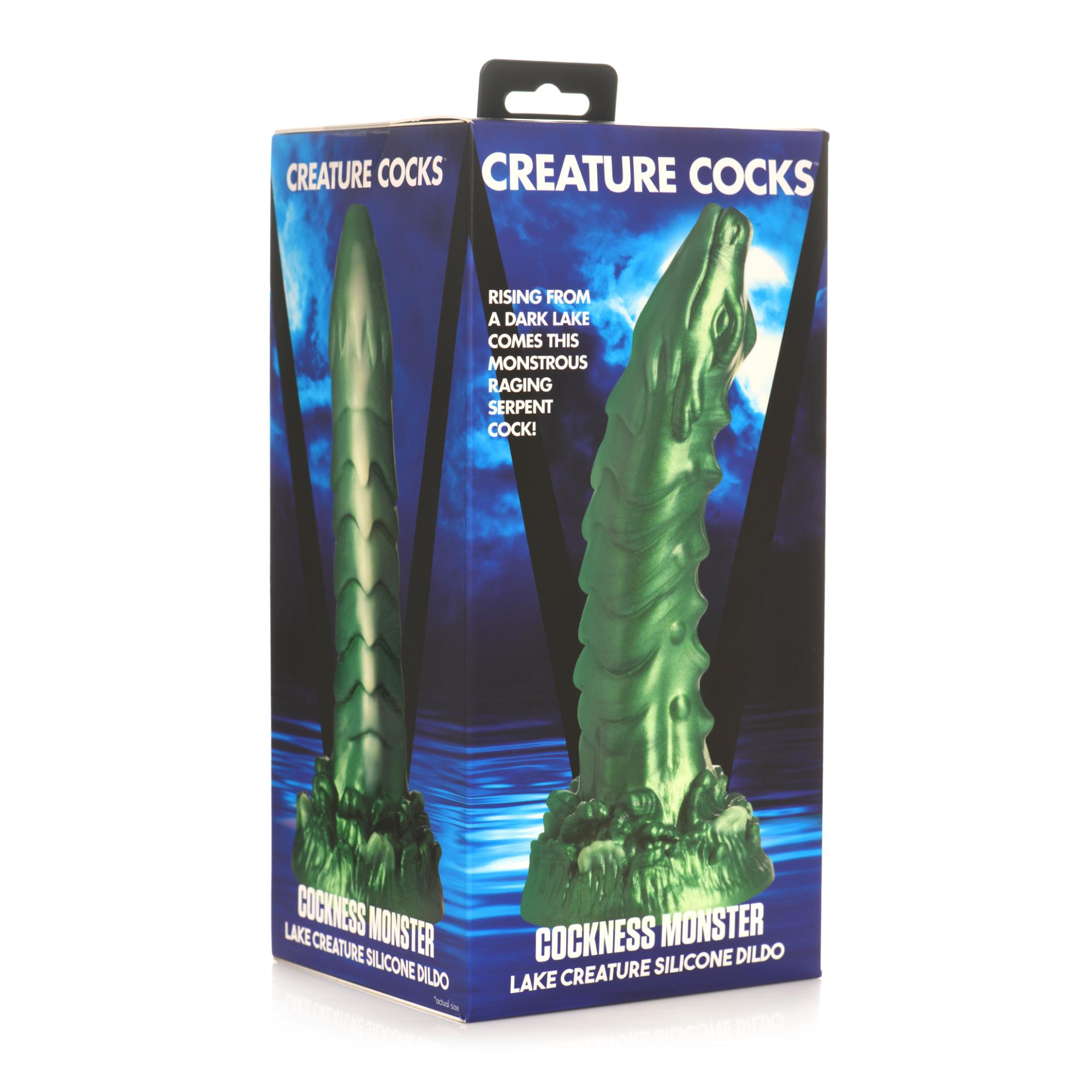 Creature Cocks Cockness Monster Lake Creature Silicone Dildo