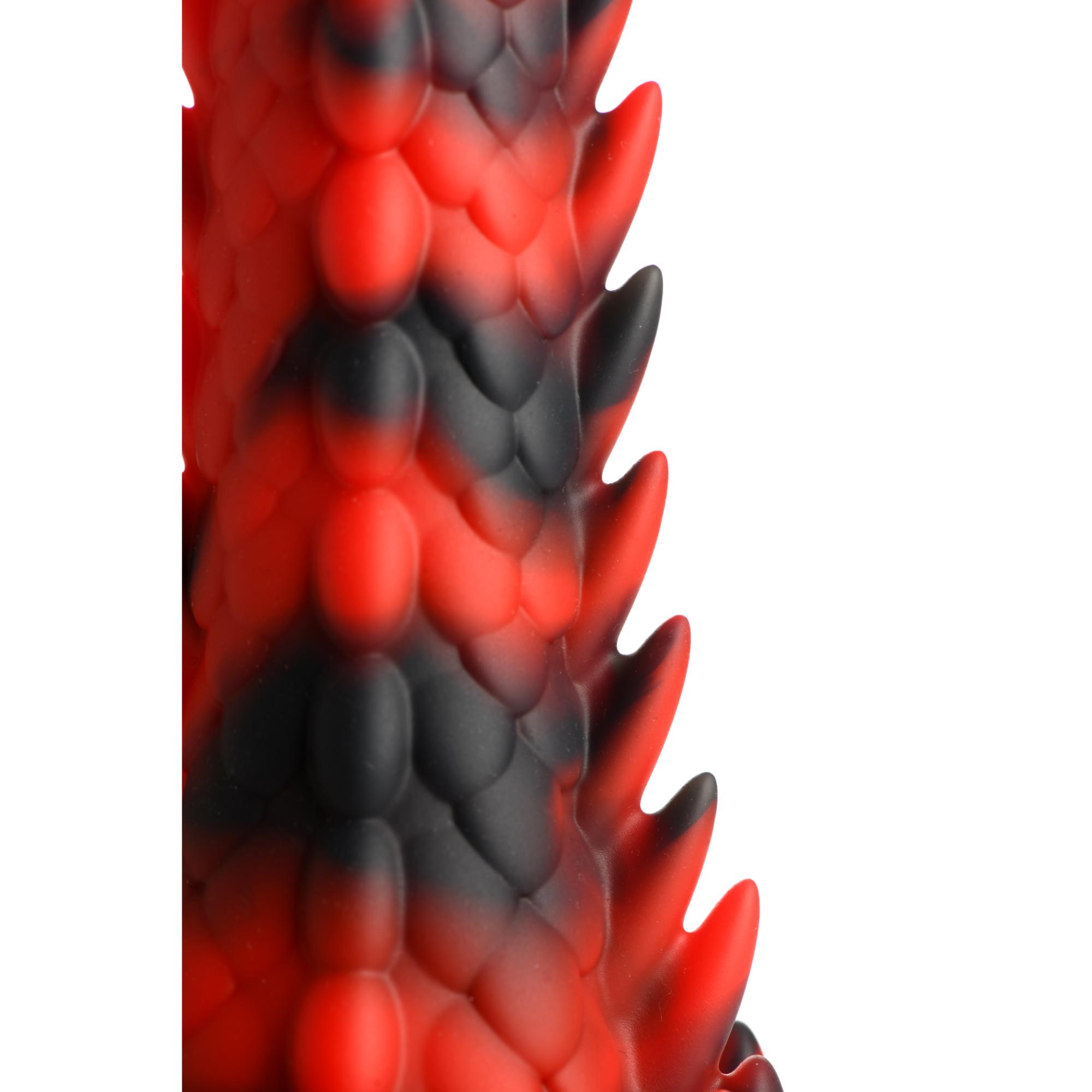 Creature Cocks Demon Rising Scaly Dragon Silicone Dildo