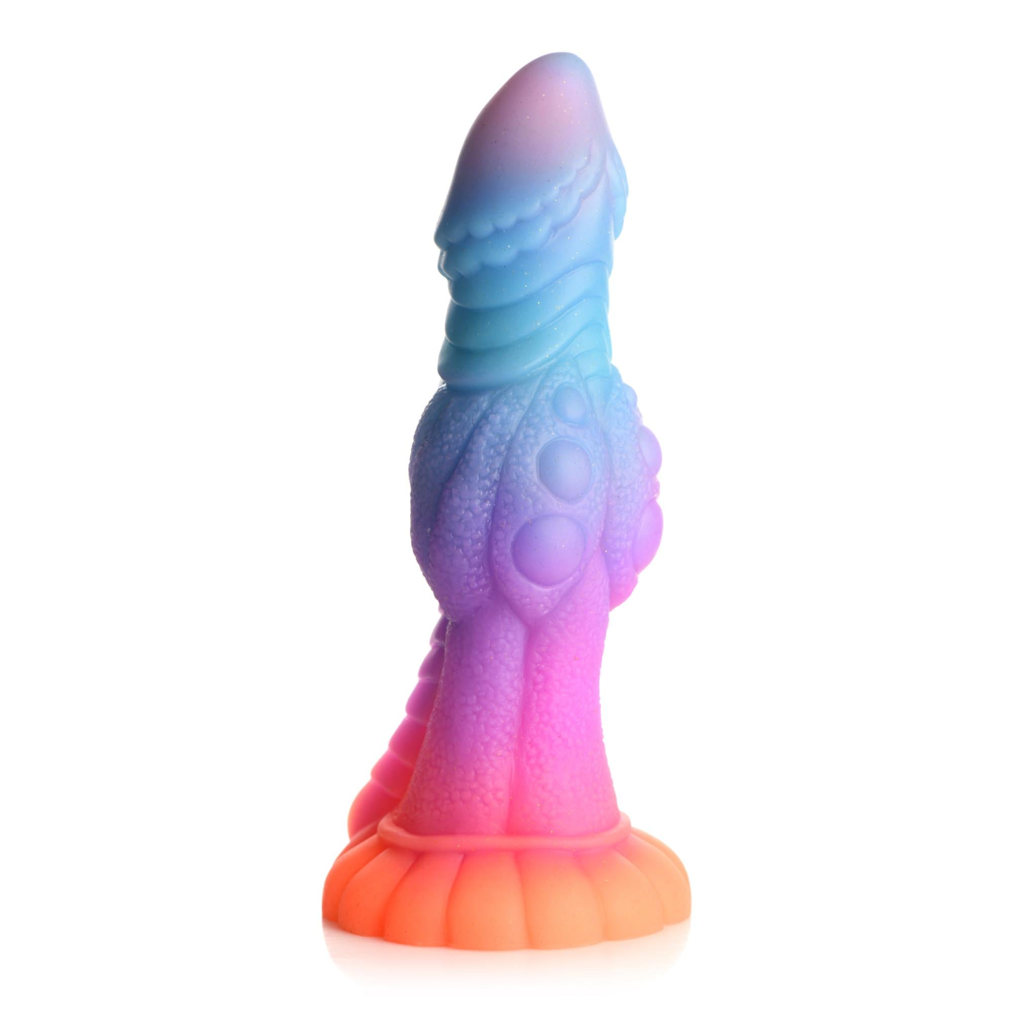 Creature Cocks Galactic Cock Alien Creature Glow in the Dark Silicone Dildo