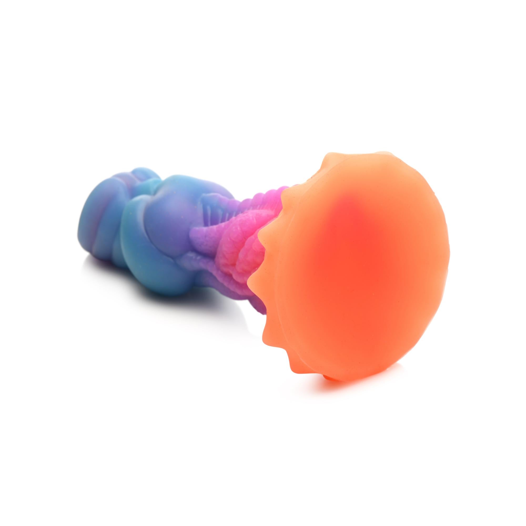 Creature Cocks Aqua-Cock Glow in the Dark Silicone Dildo