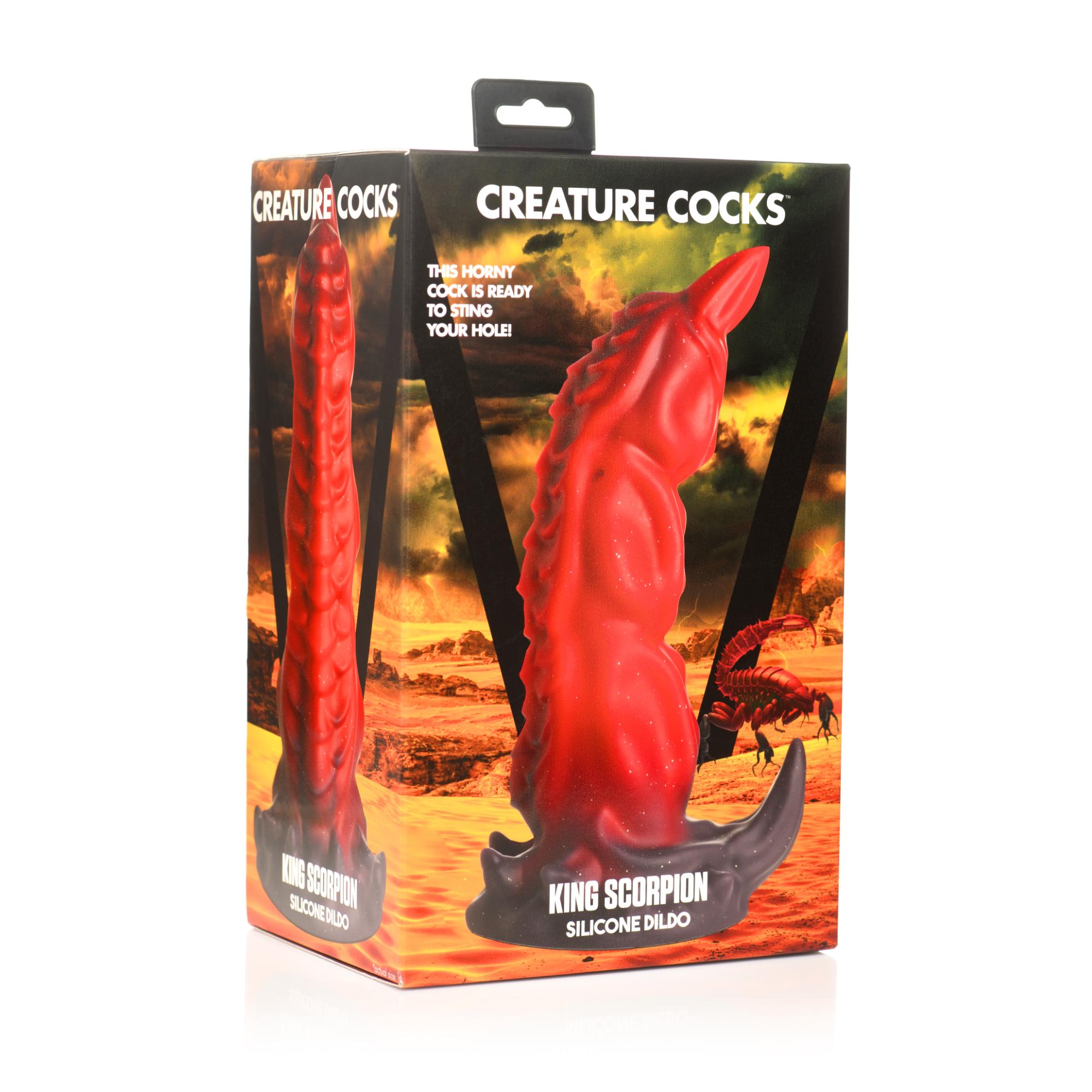 Creature Cocks King Scorpion Silicone Dildo