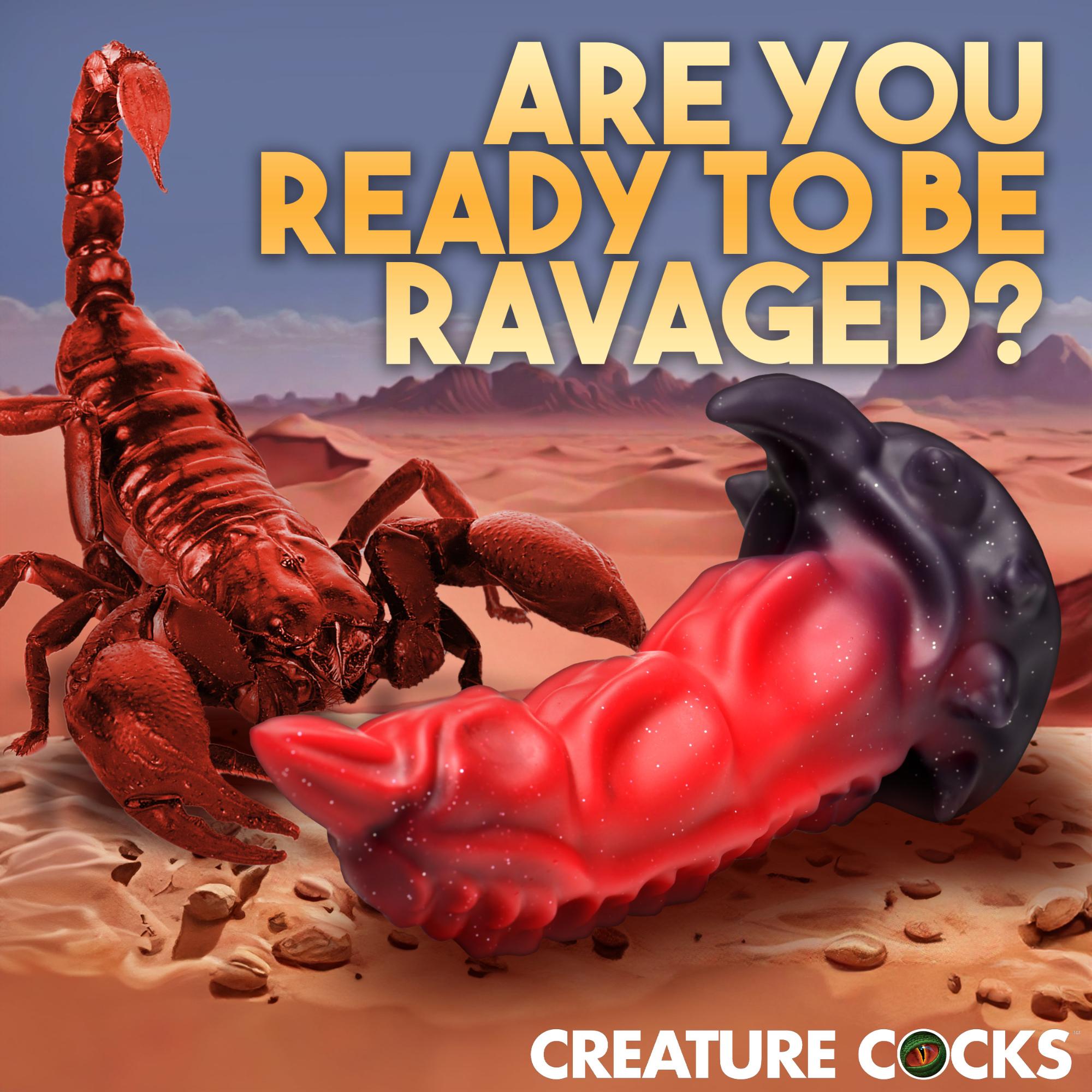 Creature Cocks King Scorpion Silicone Dildo