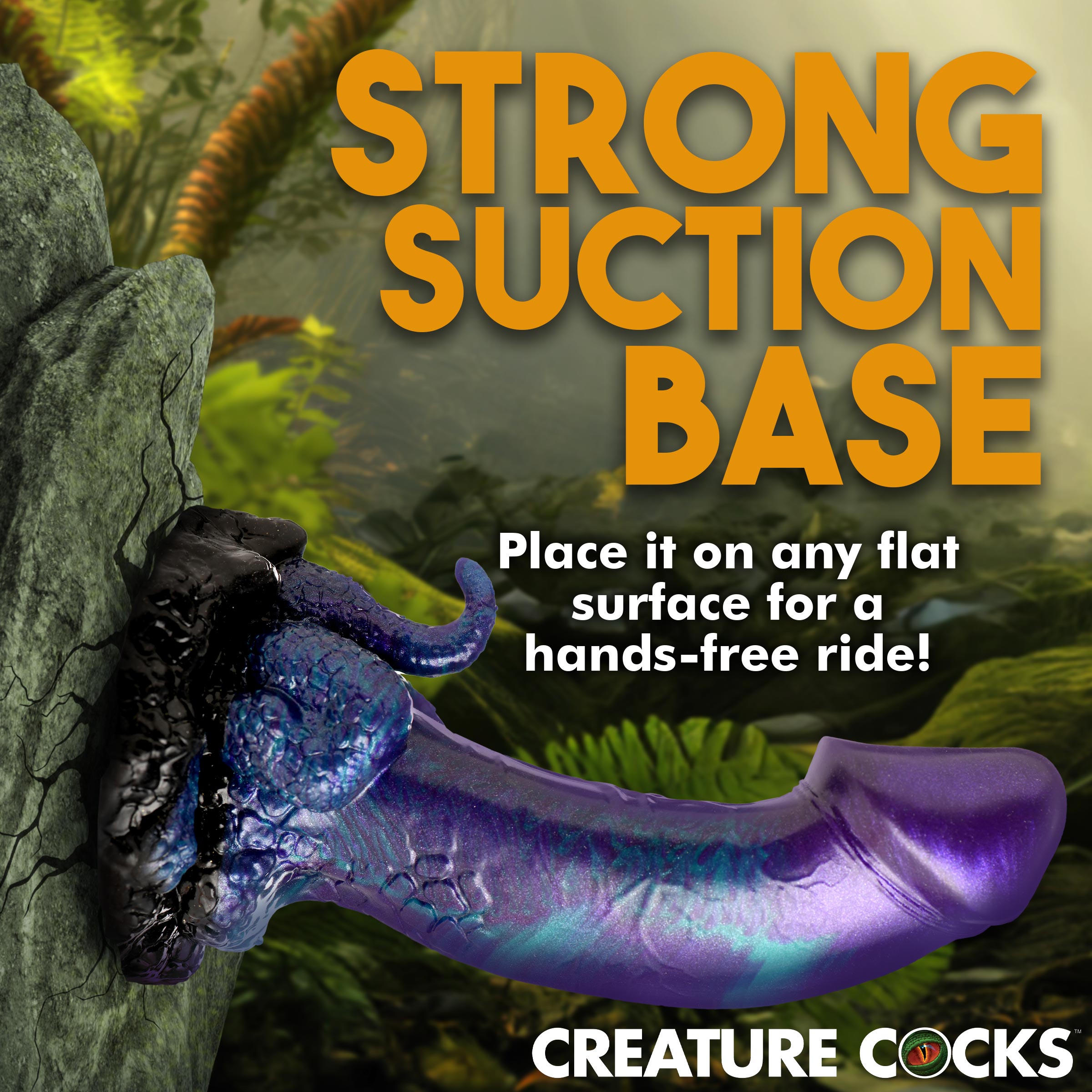 Creature Cocks Dino Dick Dinosaur Silicone Dildo - Large