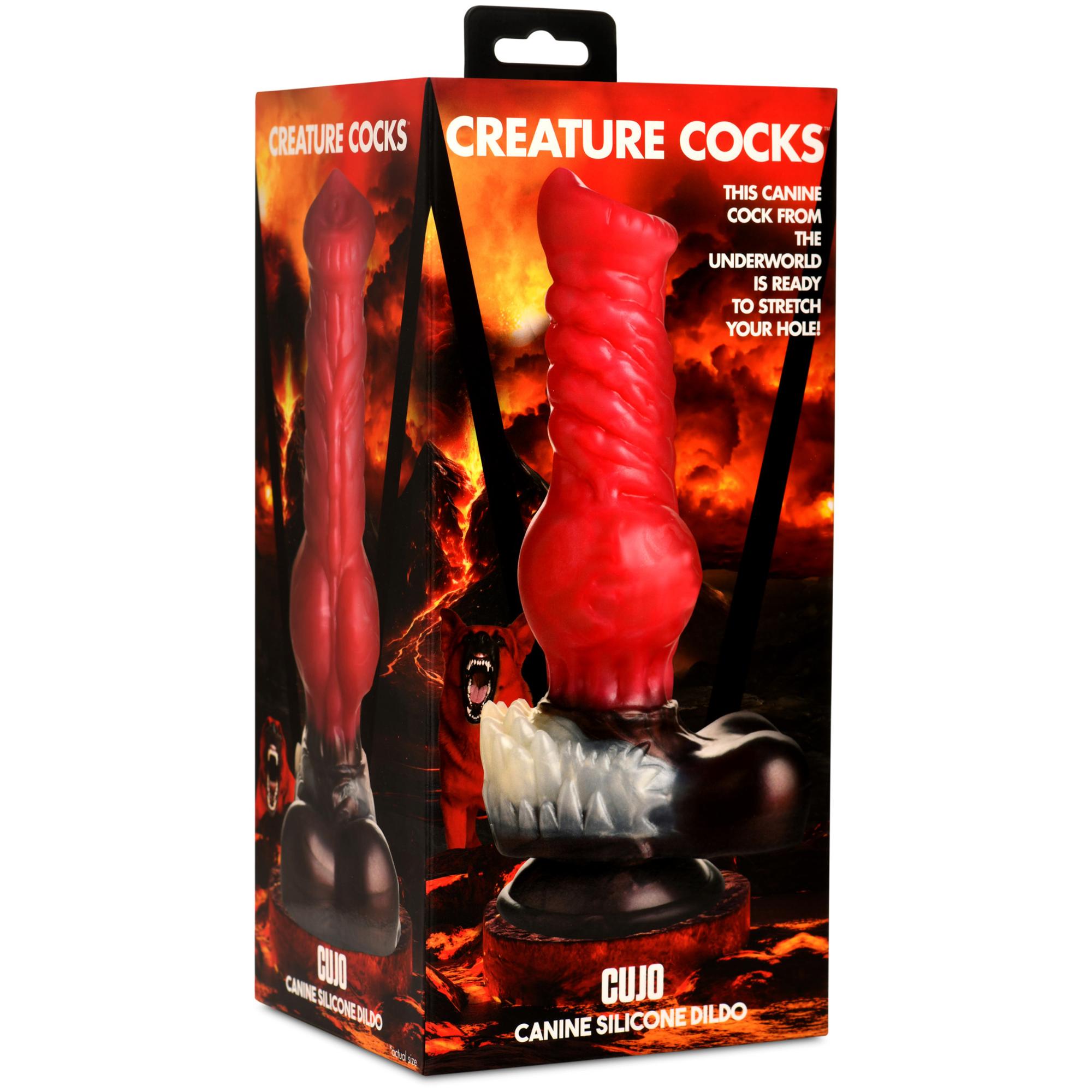 Creature Cocks Cujo Canine Silicone Dildo - Large