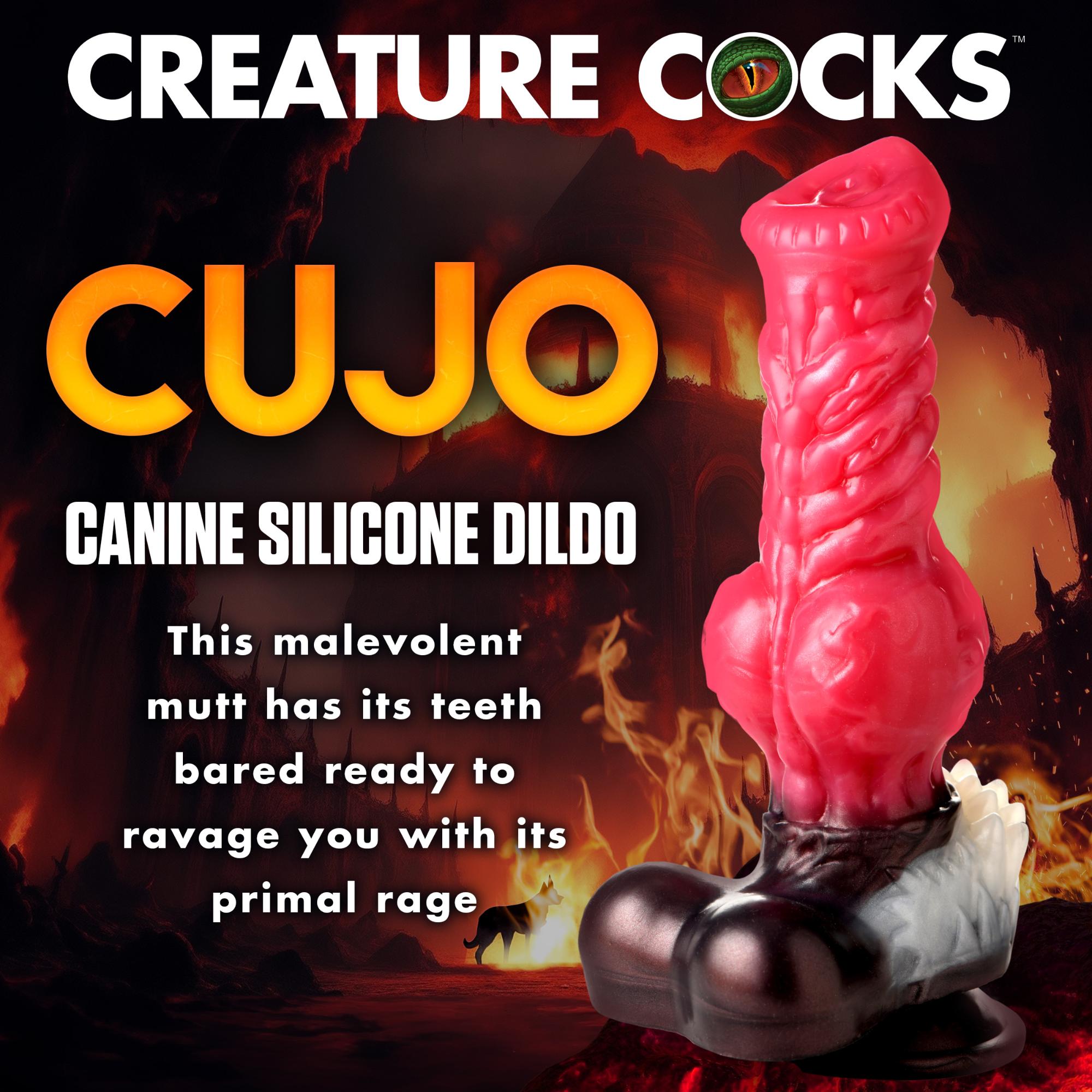 Creature Cocks Cujo Canine Silicone Dildo - Large