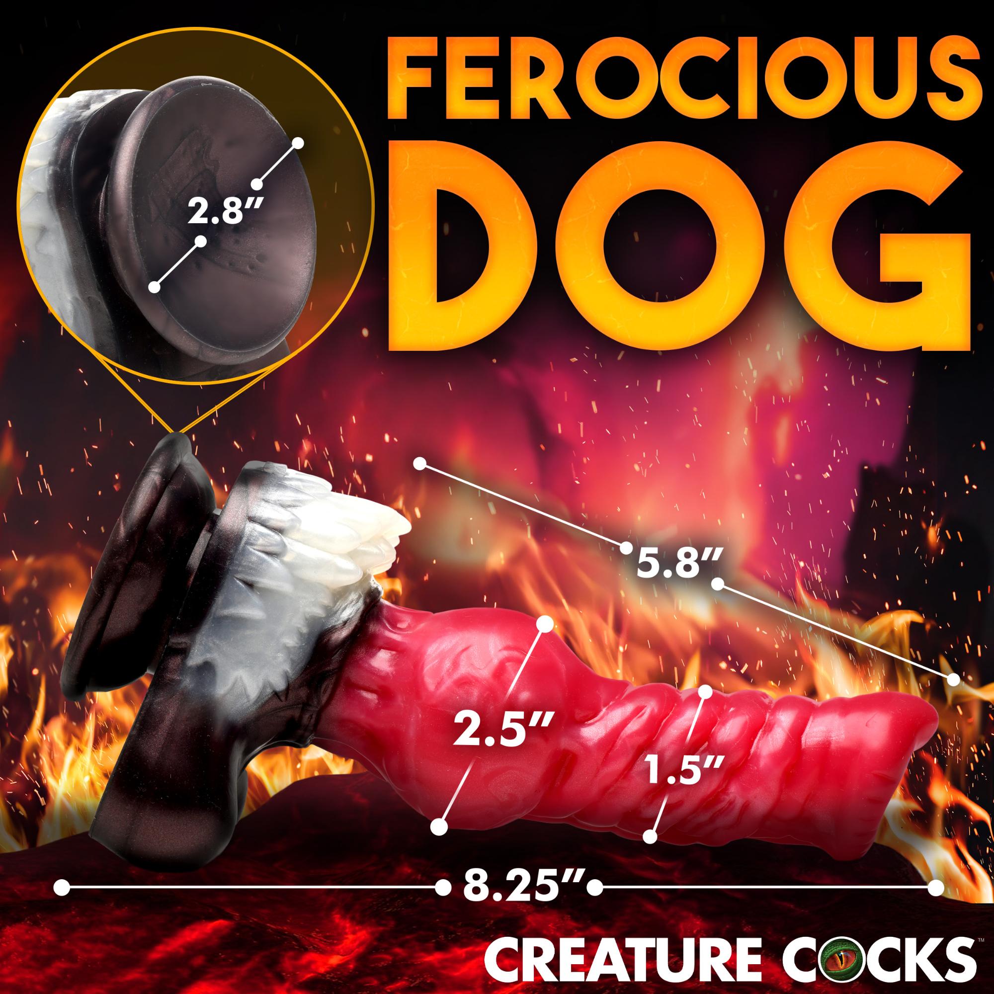 Creature Cocks Cujo Canine Silicone Dildo - Large