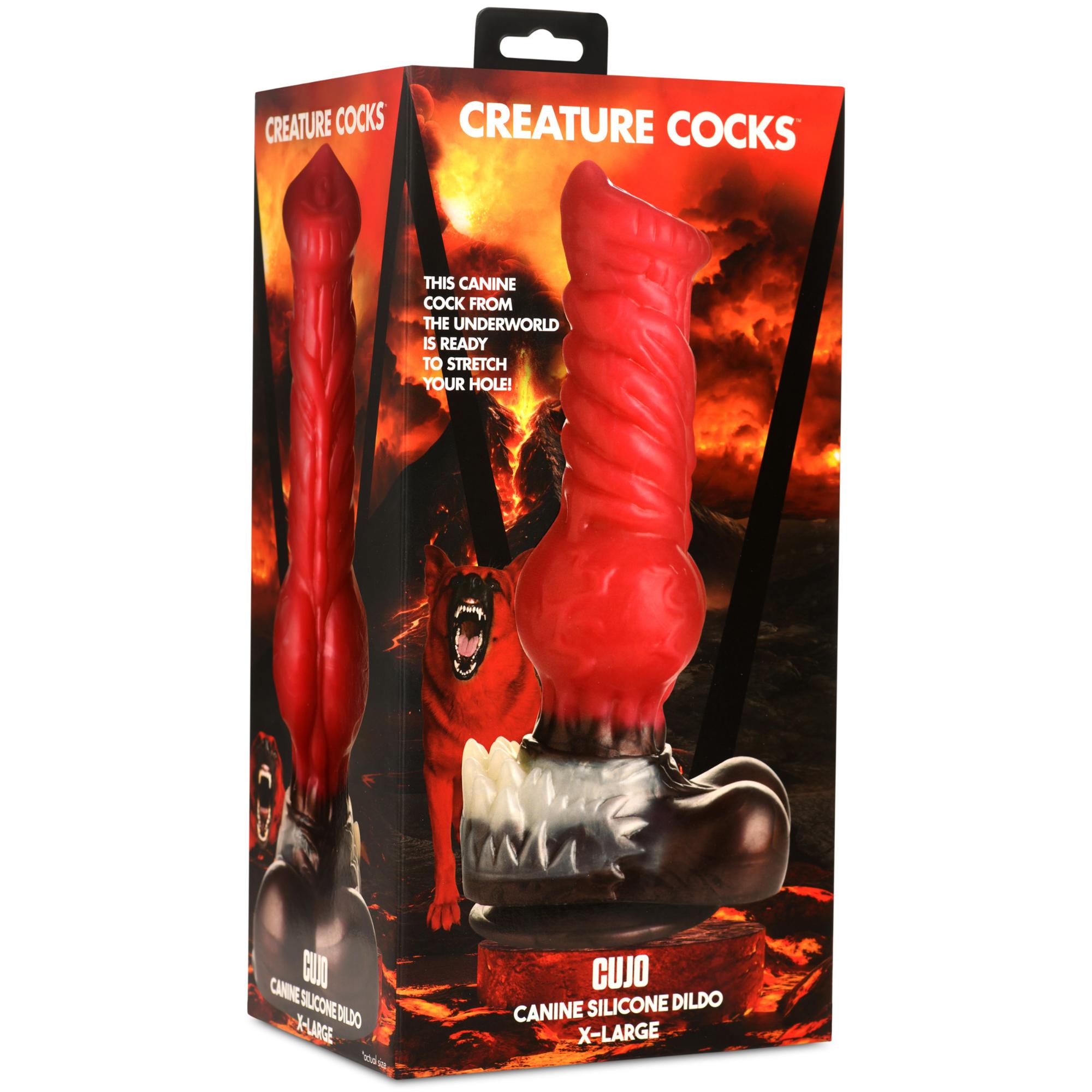 Creature Cocks Cujo Canine Silicone Dildo - XLarge