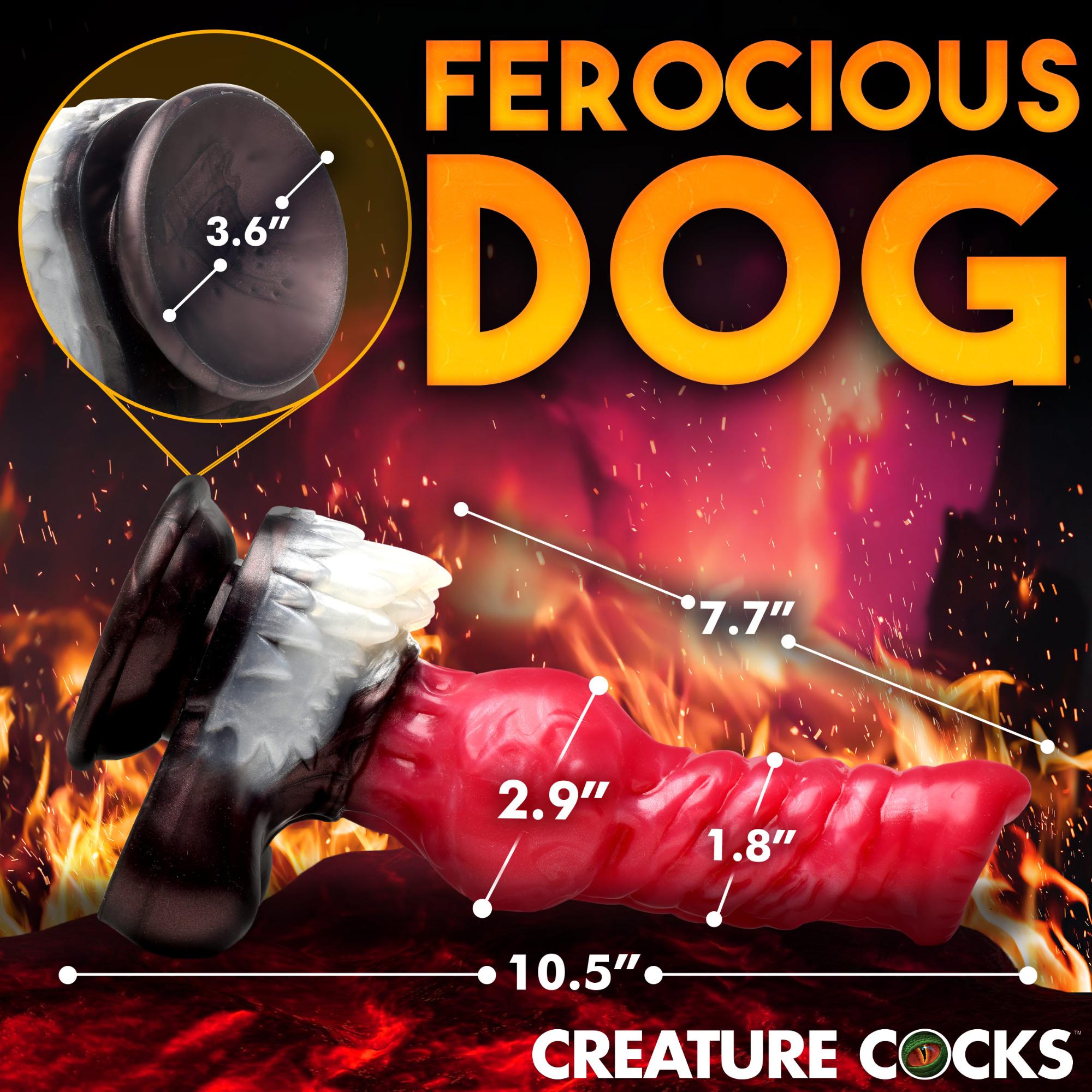 Creature Cocks Cujo Canine Silicone Dildo - XLarge