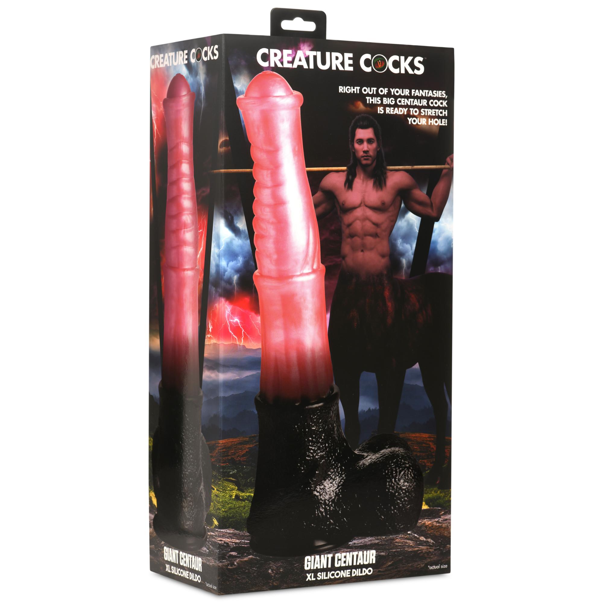 Creature Cocks Giant Centaur Silicone Dildo - XLarge