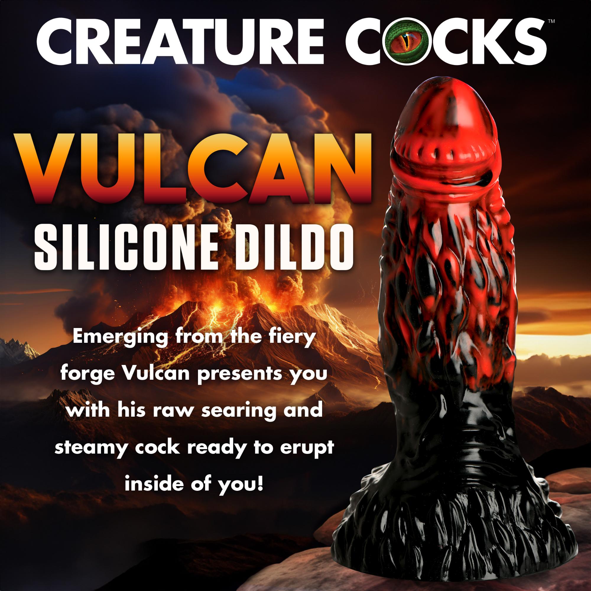 Creature Cocks Vulcan Silicone Dildo