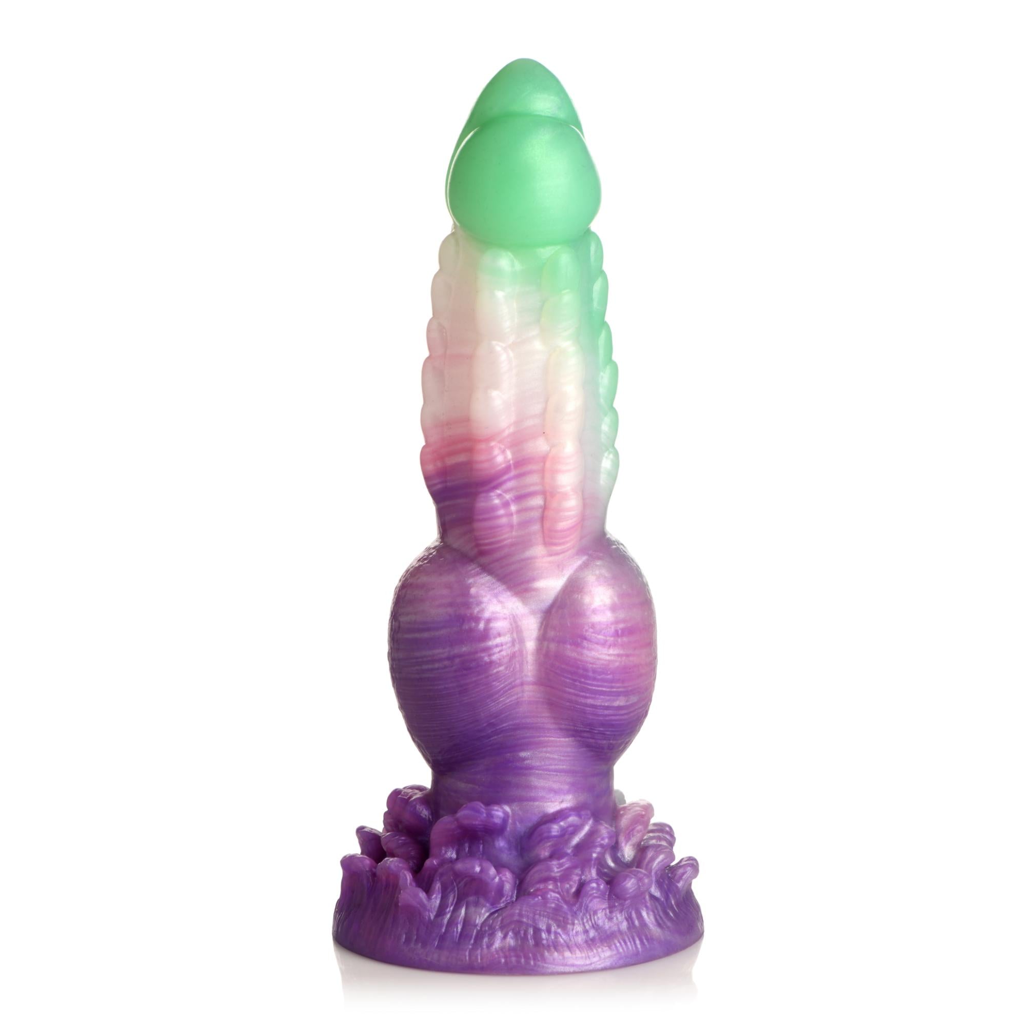 Creature Cocks Aqua Phoenix Silicone Dildo