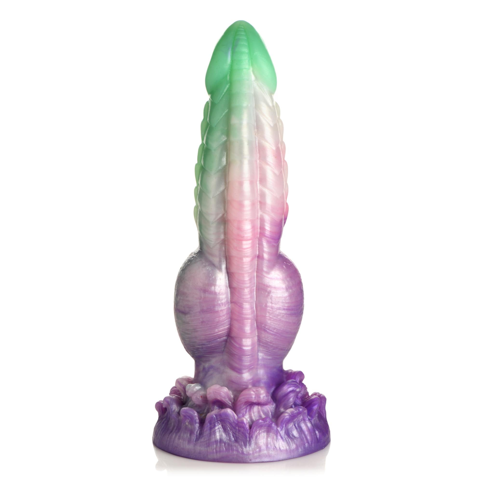 Creature Cocks Aqua Phoenix Silicone Dildo