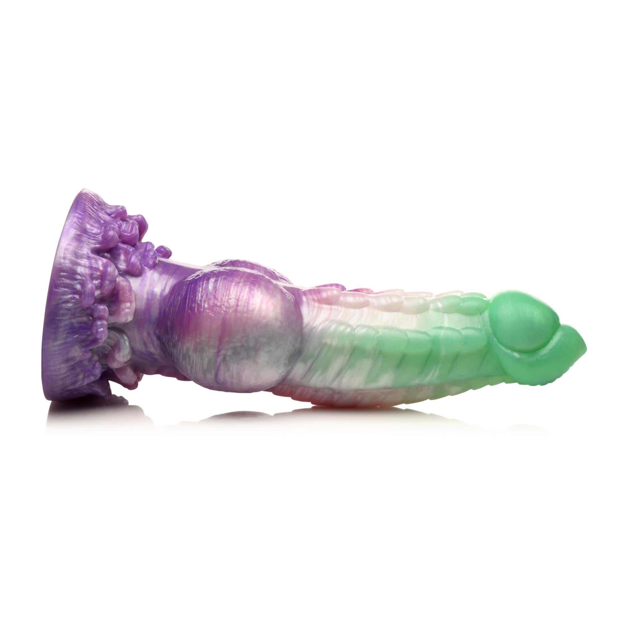 Creature Cocks Aqua Phoenix Silicone Dildo