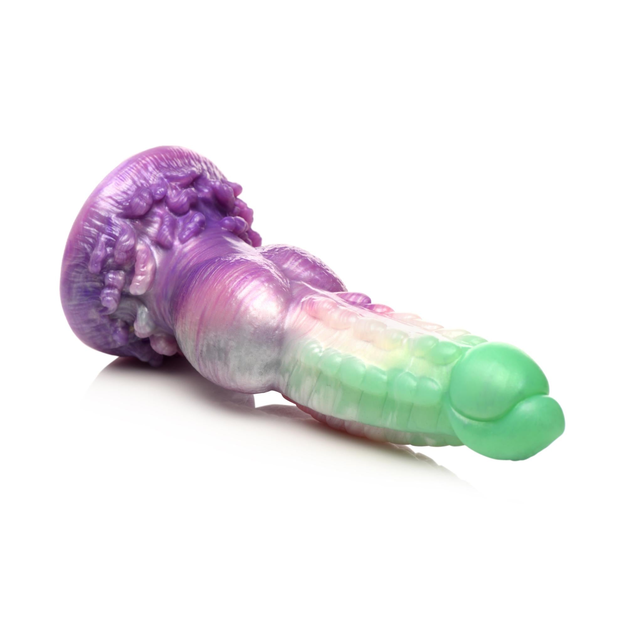 Creature Cocks Aqua Phoenix Silicone Dildo