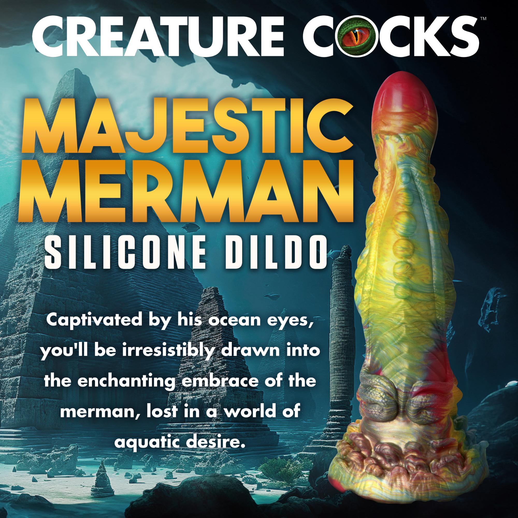 Creature Cocks Majestic Merman Silicone Dildo