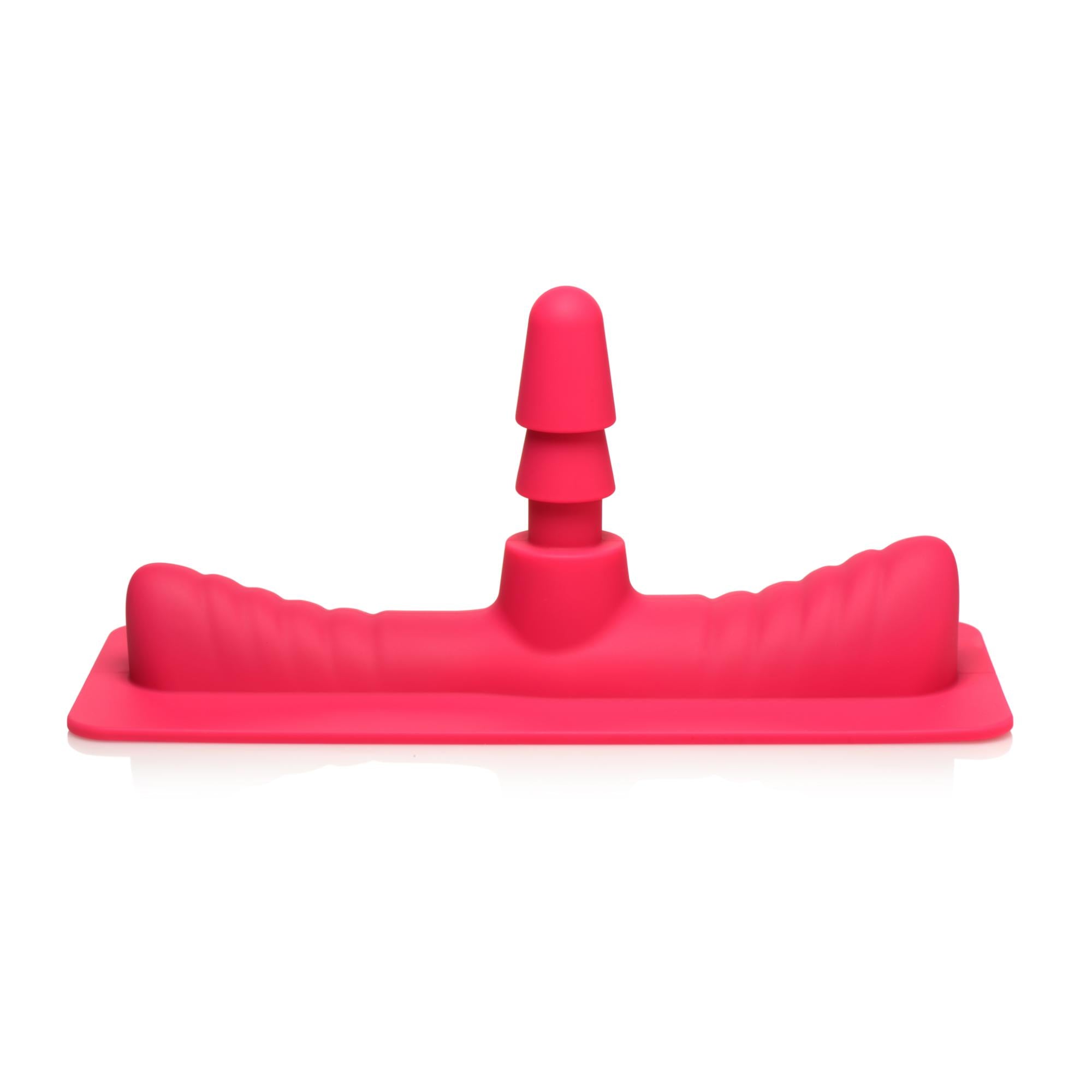 LoveBotz Saddle Adapter with Silicone Dildo