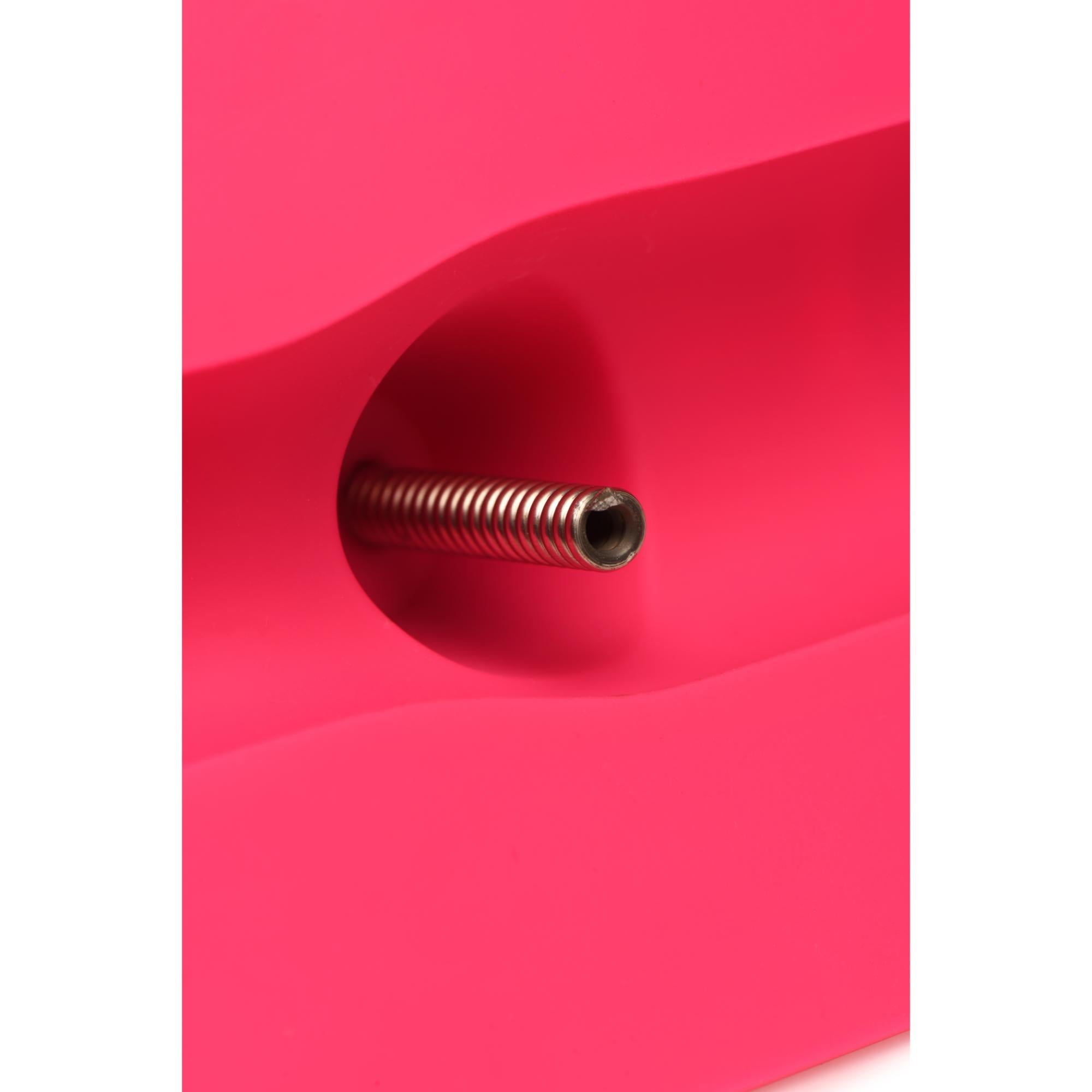 LoveBotz Saddle Adapter with Silicone Dildo