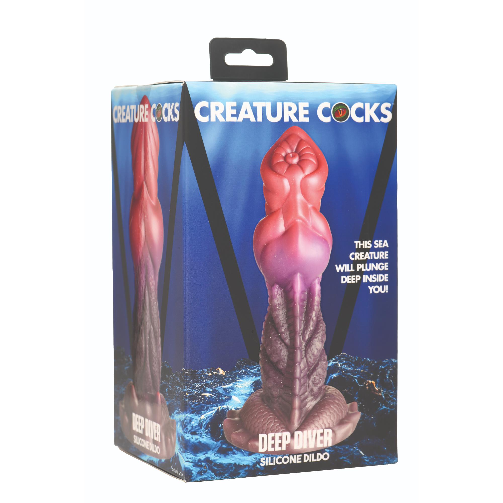 Creature Cocks Deep Diver Silicone Dildo