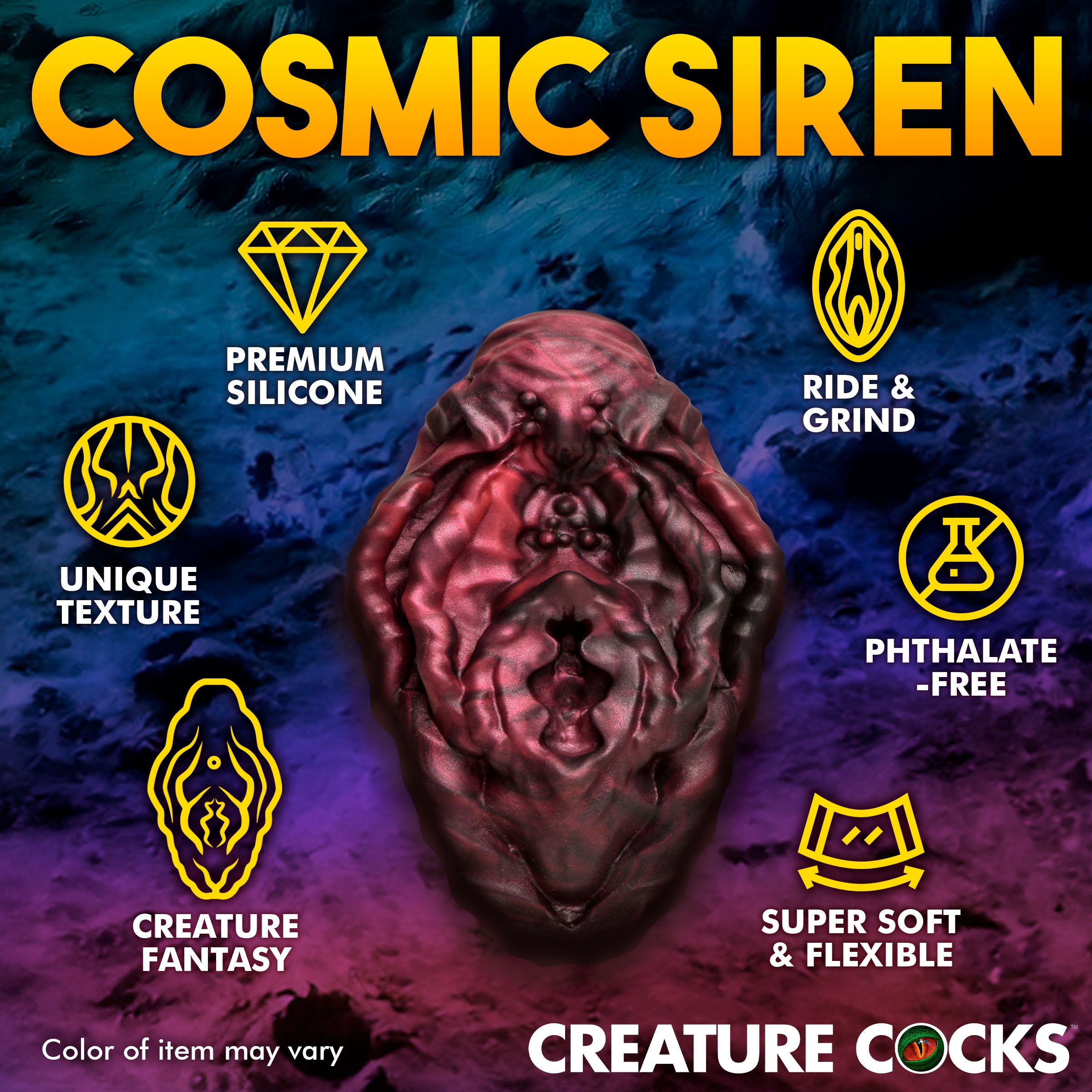 Creature Cocks Xeno Pussy Vulva Silicone Non-Penetrative Grinder