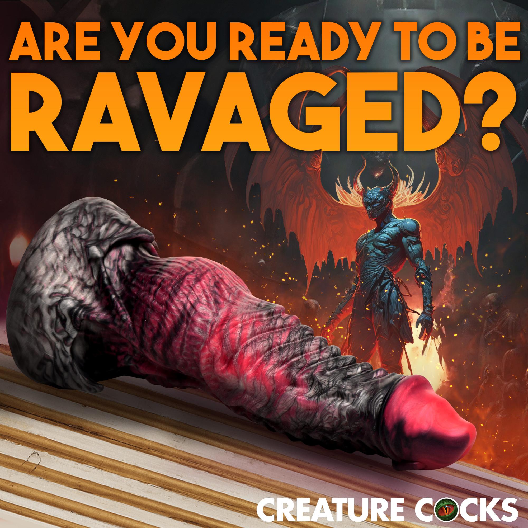 Creature Cocks Hades Silicone Dildo - Medium