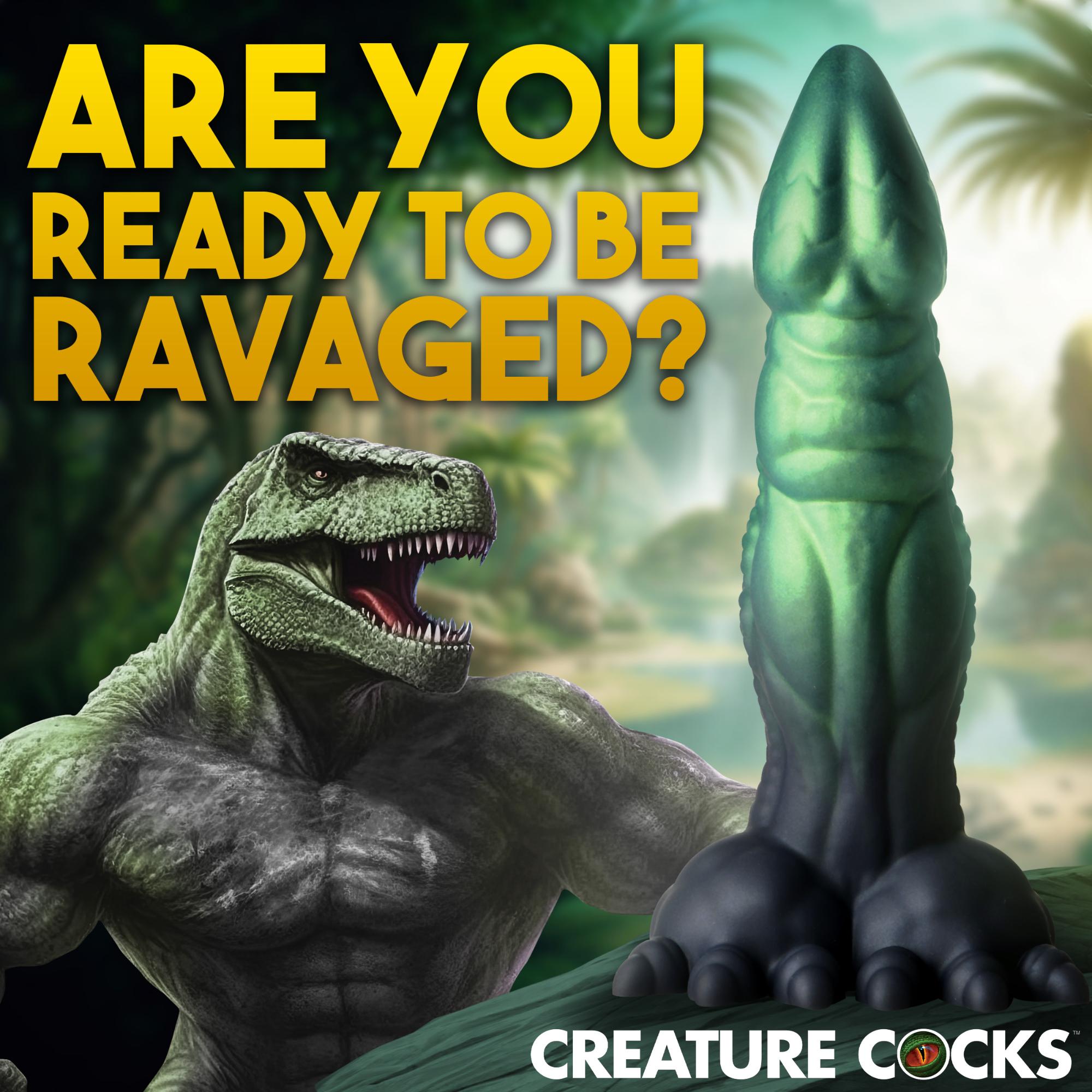 Creature Cocks Dickosaur Dinosaur Silicone Dildo