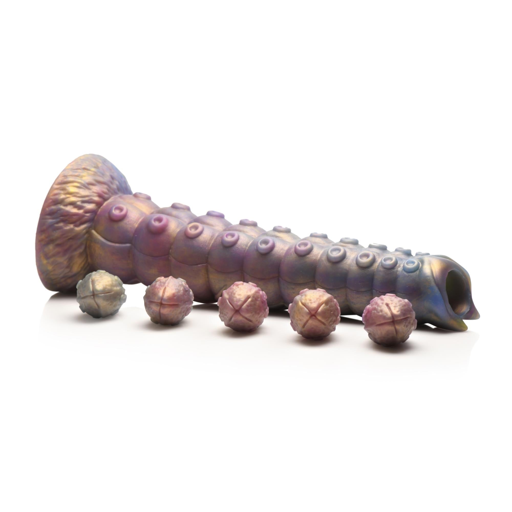 Creature Cocks Deep Invader Tentacle Ovipositor Silicone Dildo