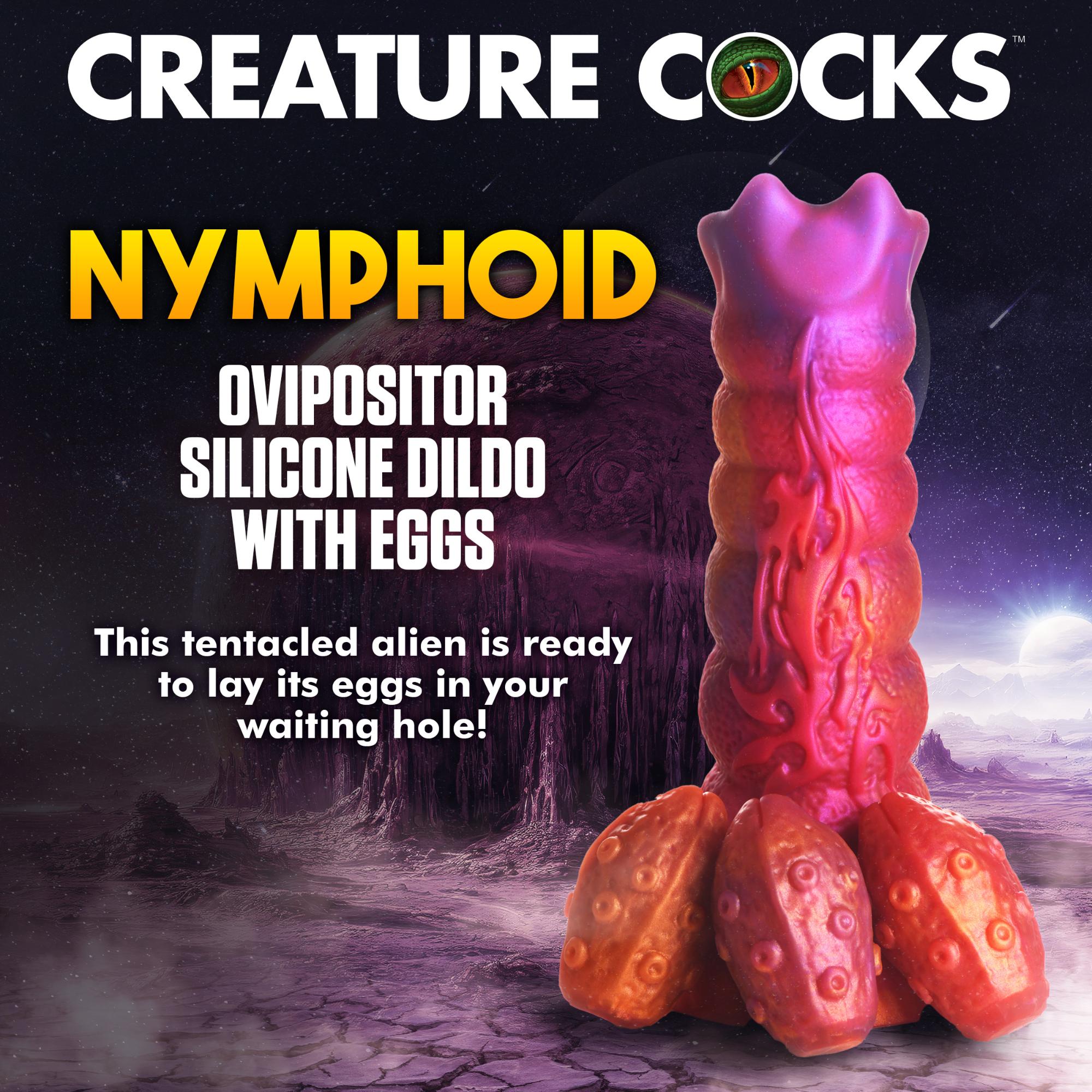 Creature Cocks Nymphoid Ovipositor Silicone Dildo