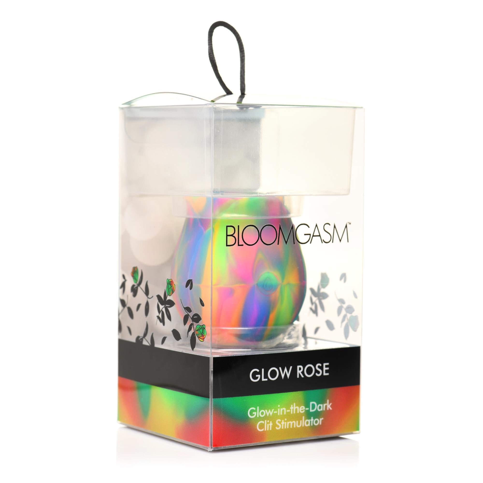 Bloomgasm Glow Rose Rechargeable Silicone Glow-in-the-Dark Rose Clit Stimulator