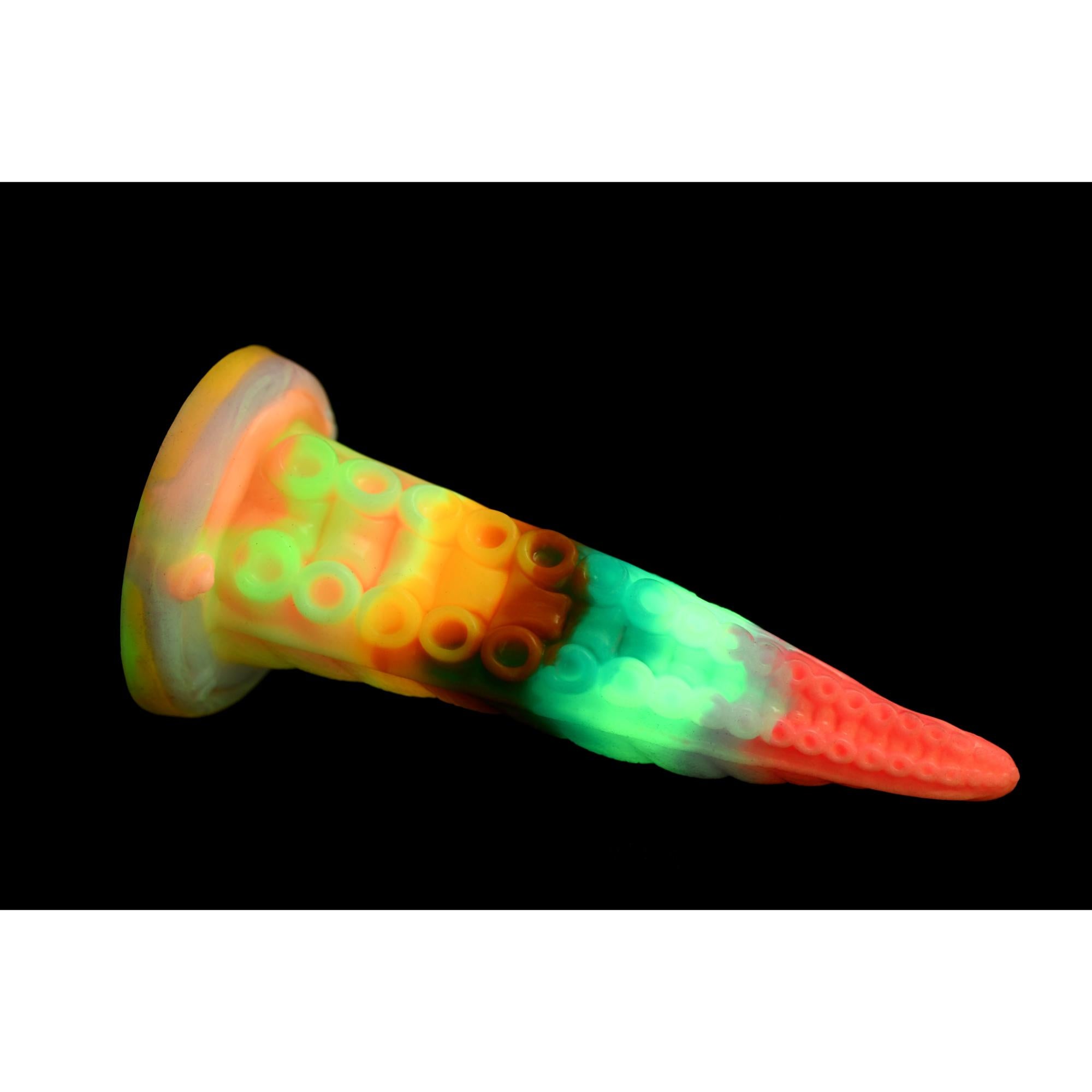 Creature Cocks Luminoctopus Glow in The Dark Tentacle Silicone Dildo