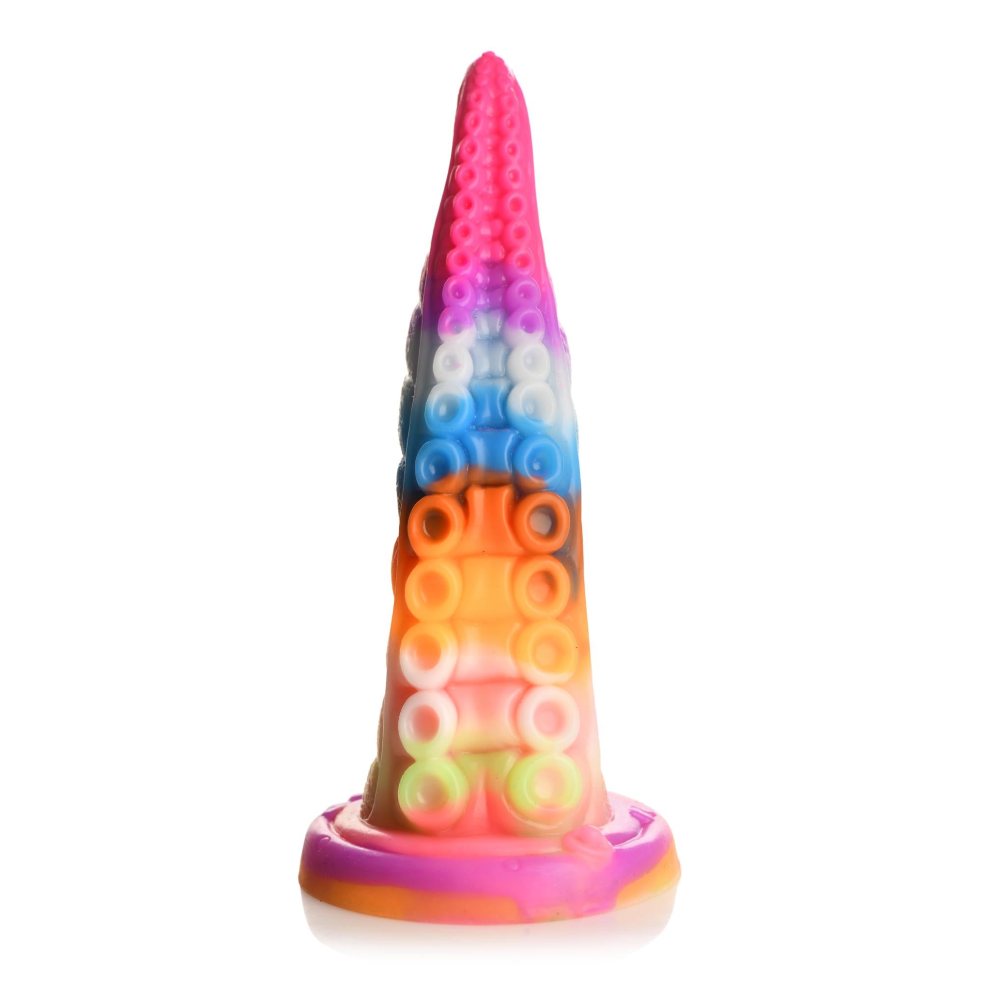 Creature Cocks Luminoctopus Glow in The Dark Tentacle Silicone Dildo