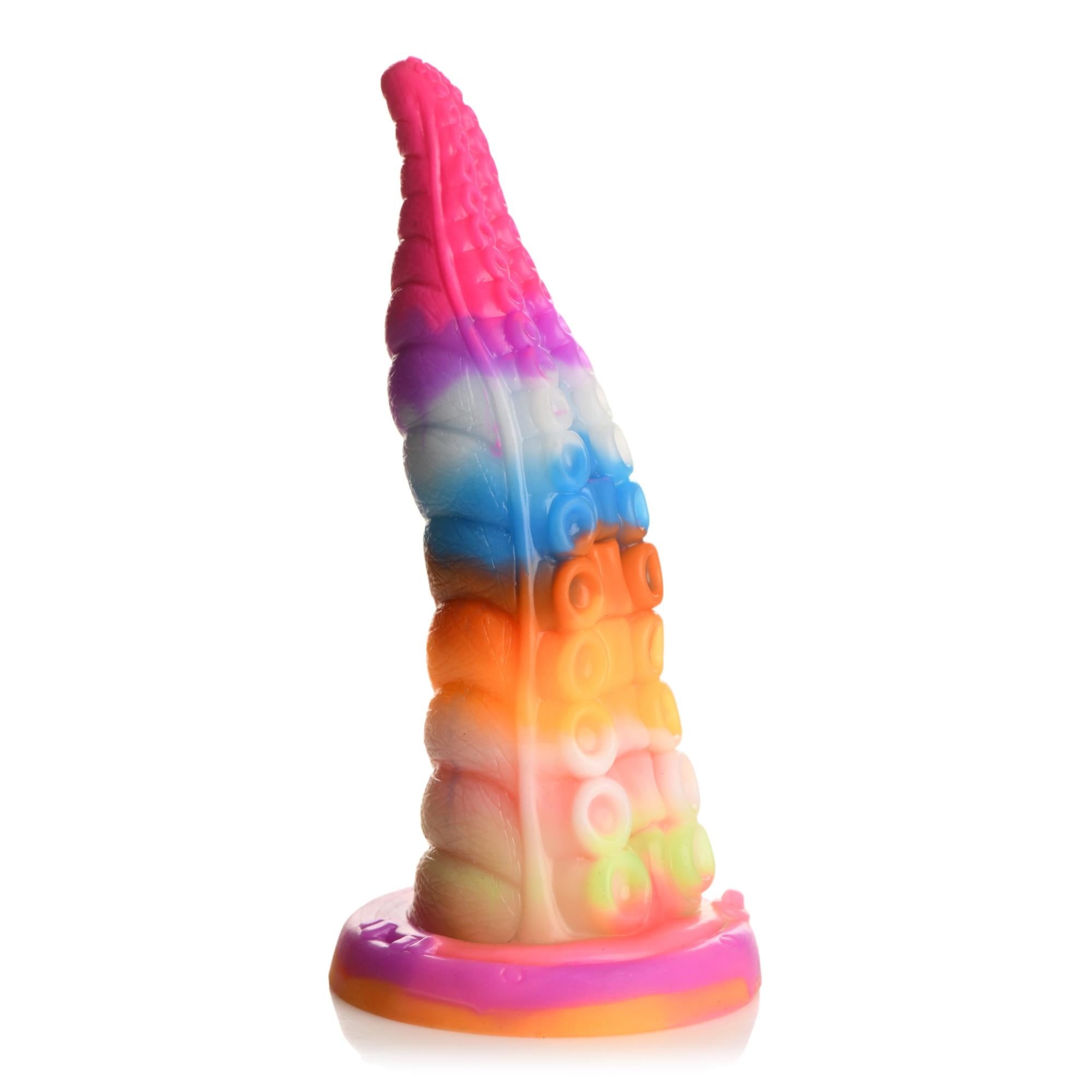 Creature Cocks Luminoctopus Glow in The Dark Tentacle Silicone Dildo