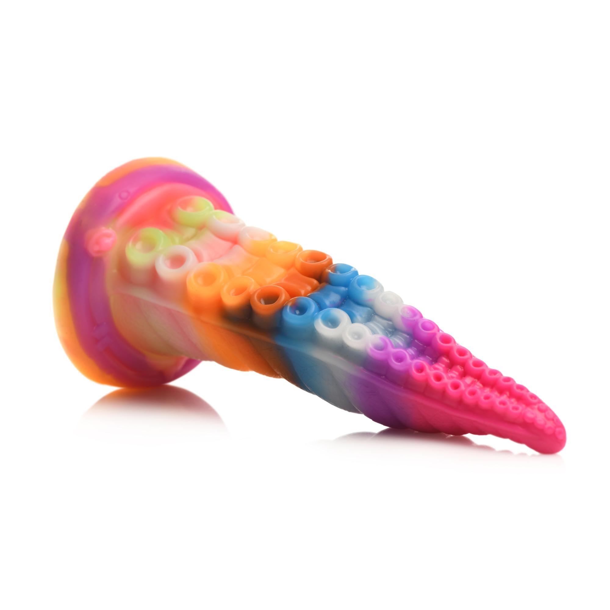 Creature Cocks Luminoctopus Glow in The Dark Tentacle Silicone Dildo