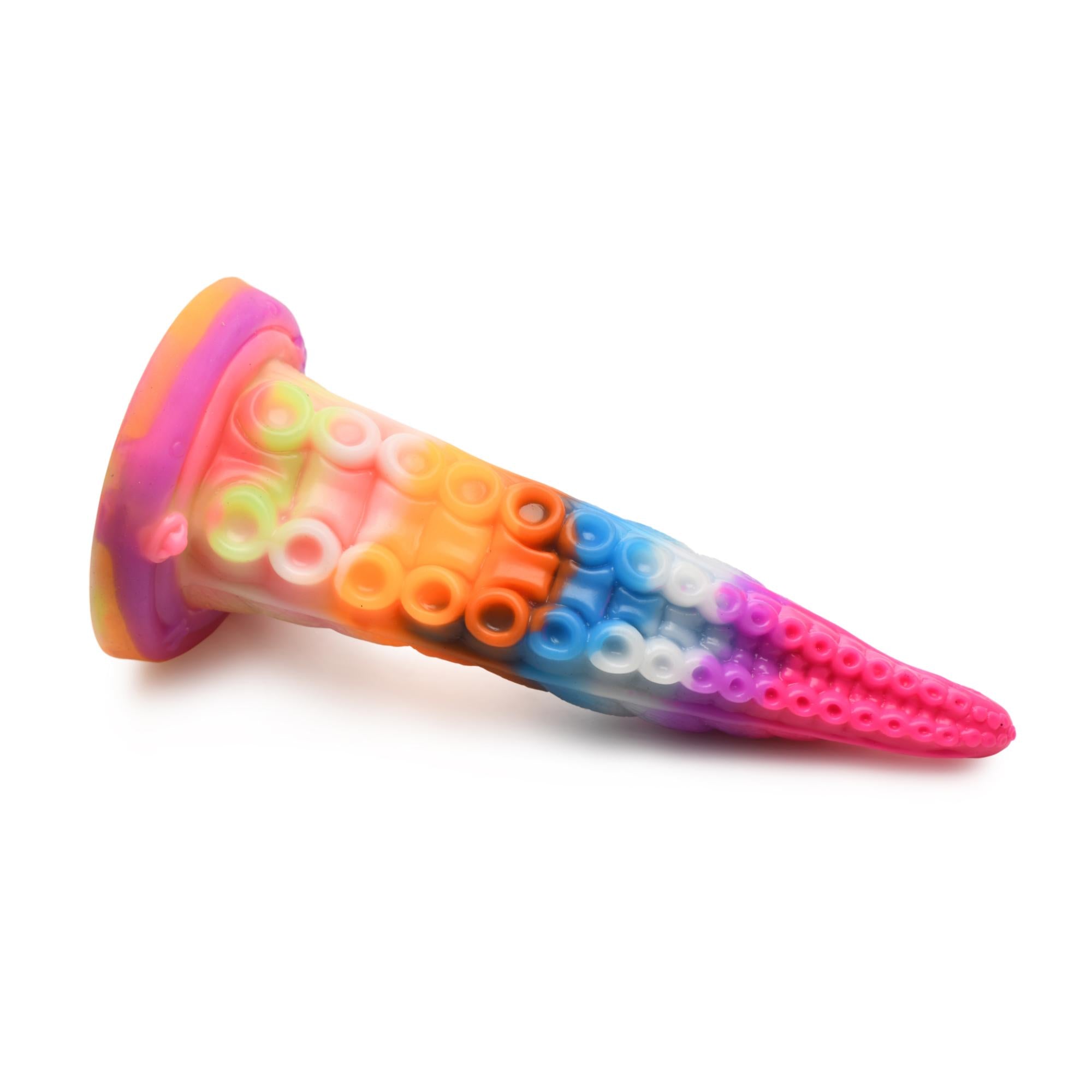 Creature Cocks Luminoctopus Glow in The Dark Tentacle Silicone Dildo