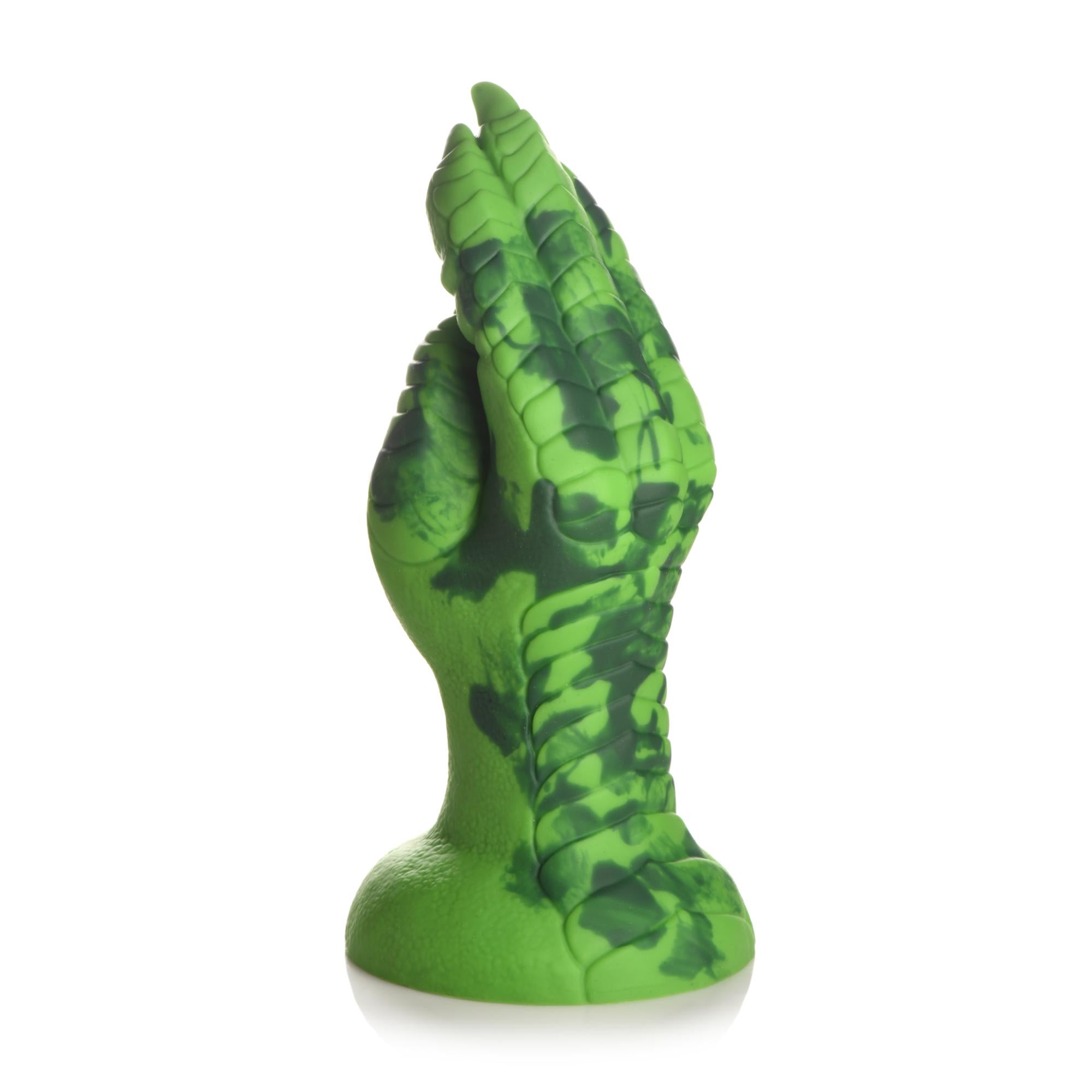 Creature Cocks Raptor Claw Fisting Silicone Dildo - Green