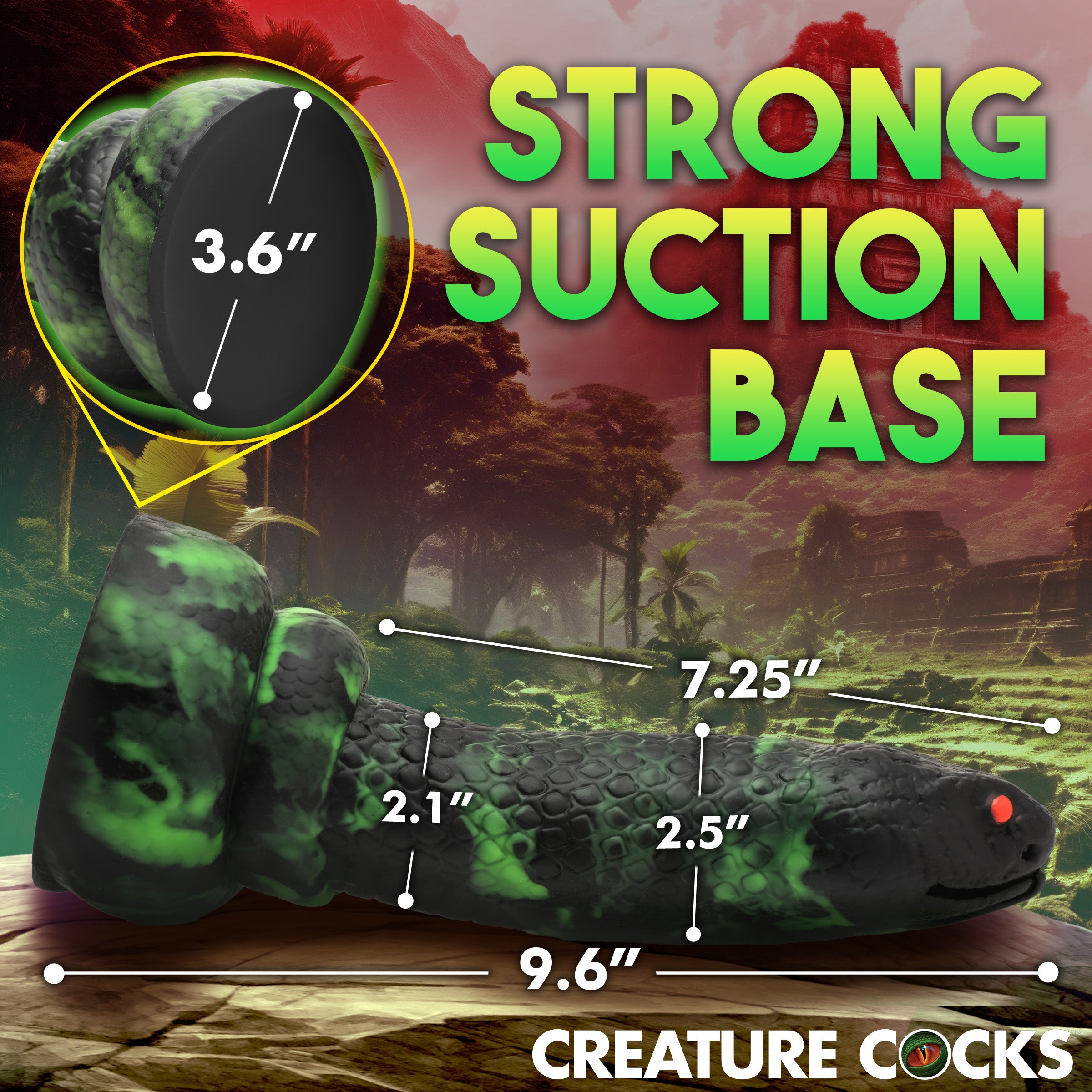 Creature Cocks Python Silicone Dildo