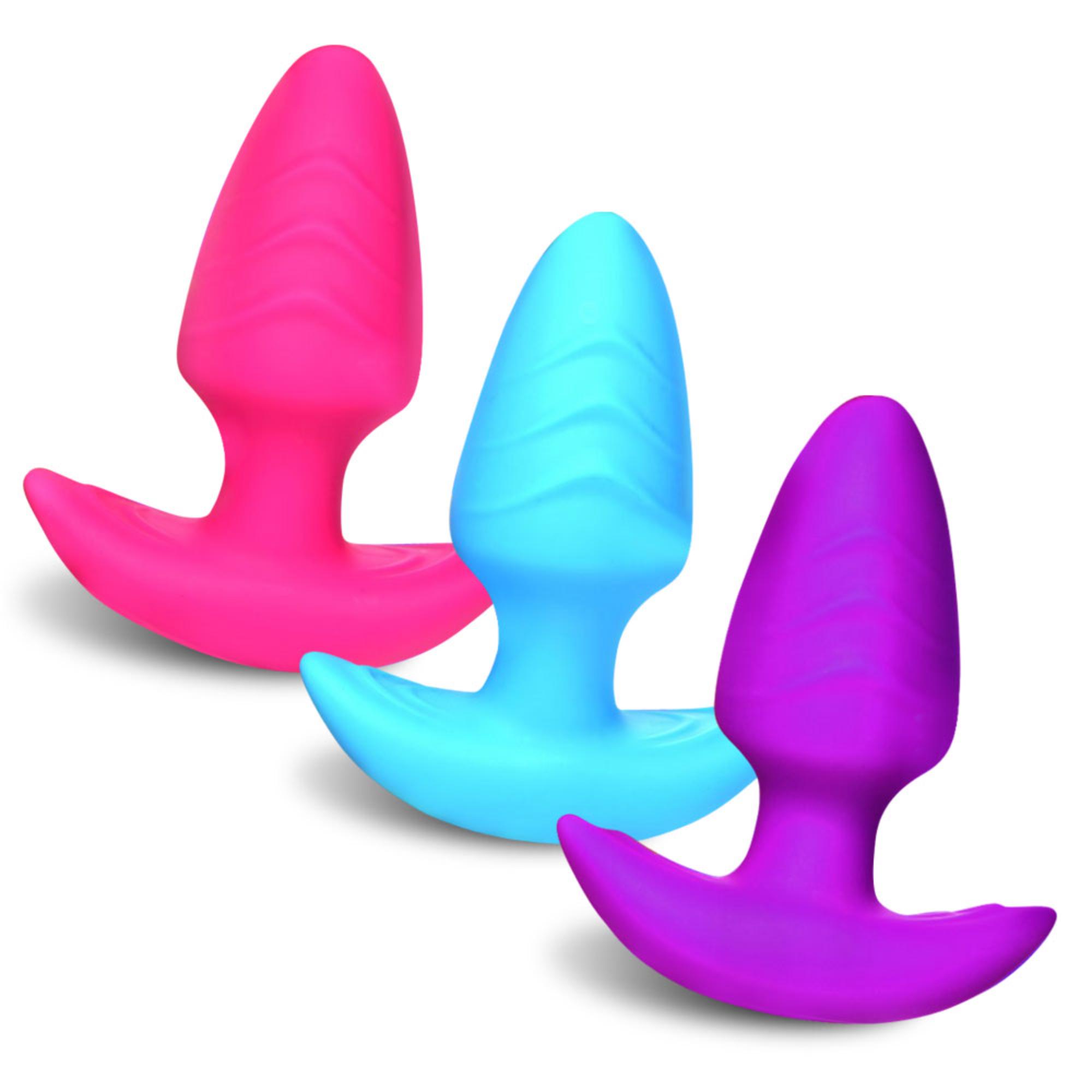 Bang! Rotating Vibrating Rechargeable Silicone Butt Plug with Remote