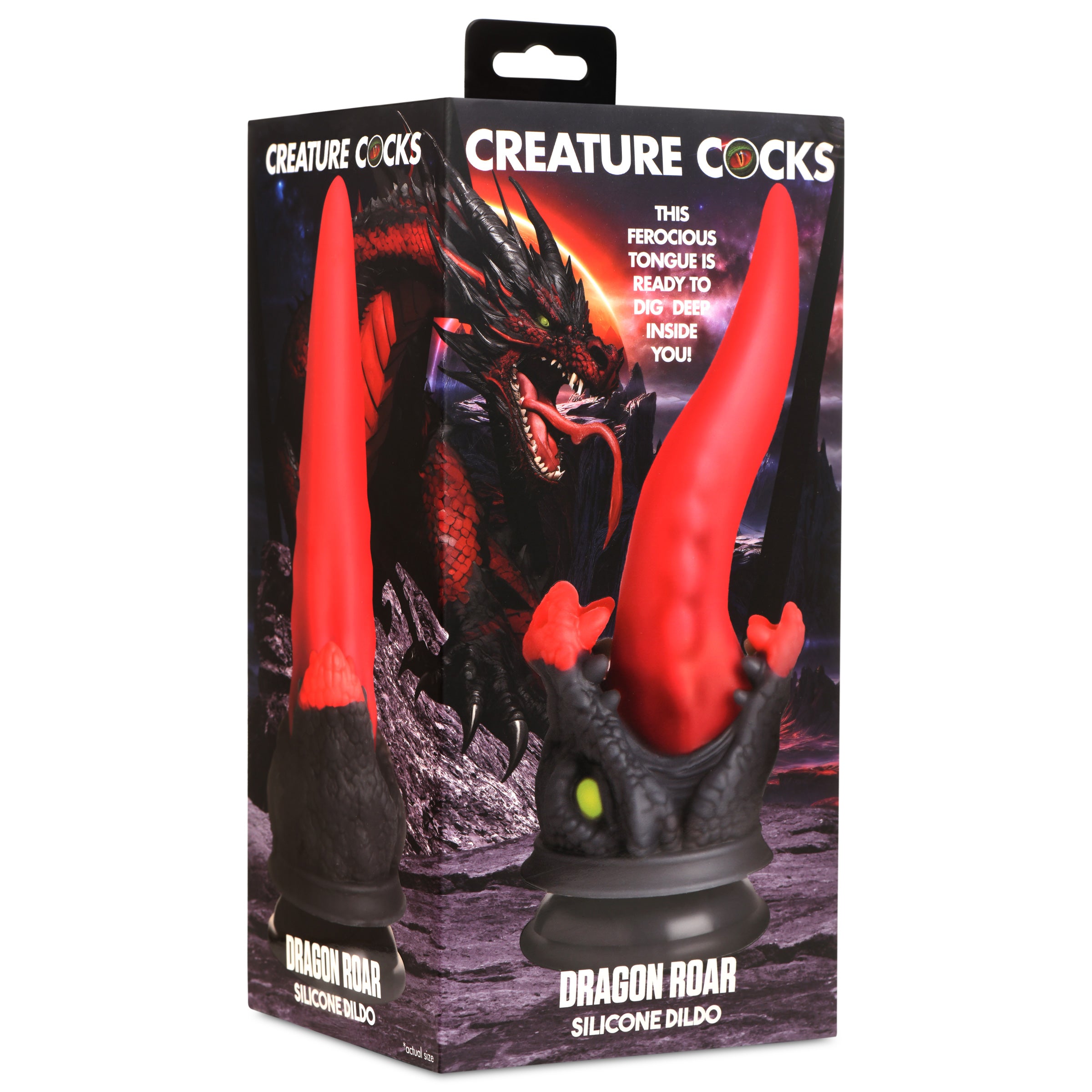 Creature Cock Dragon Roar Silicone Dildo