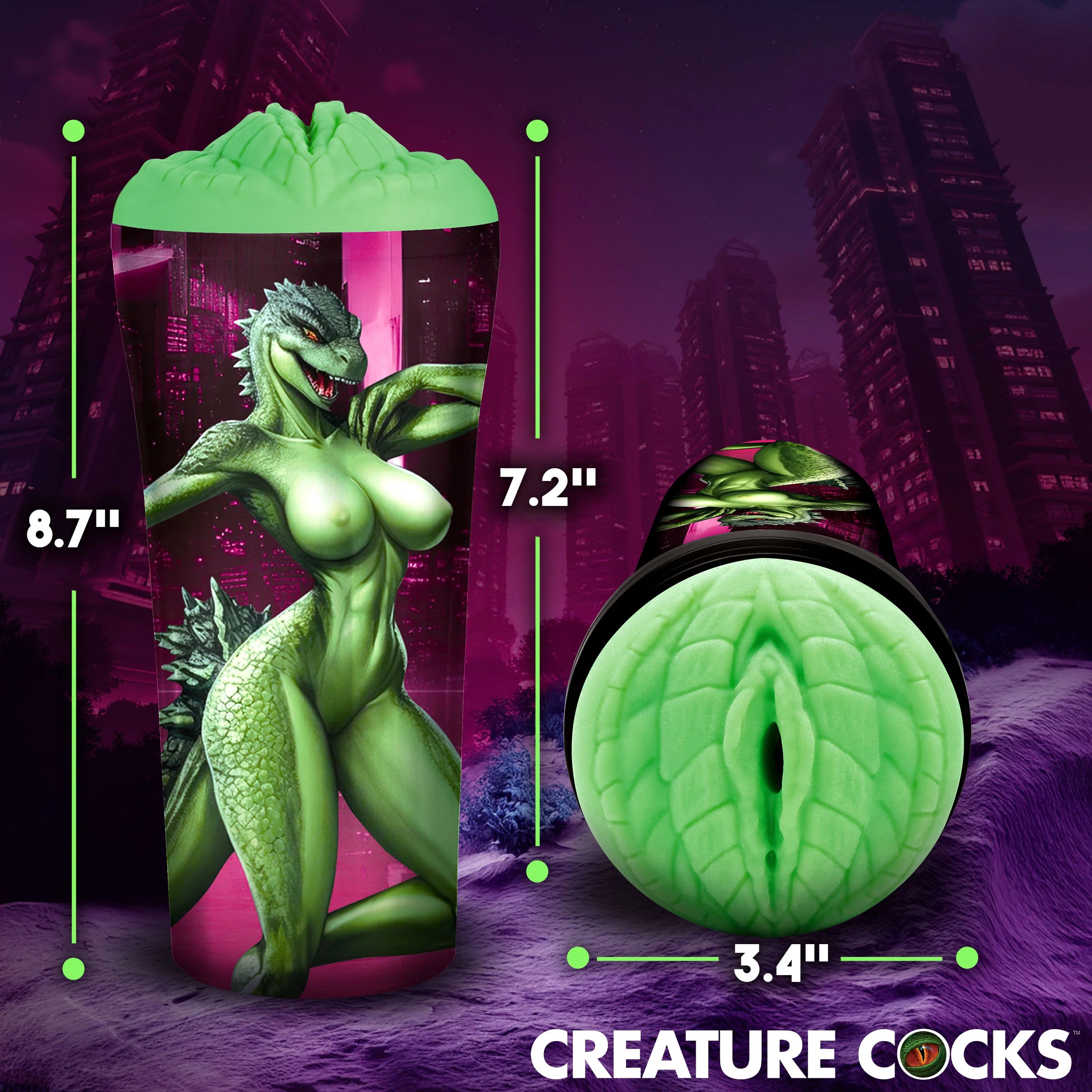 Creature Cocks Fuckzilla Pussy Stroker