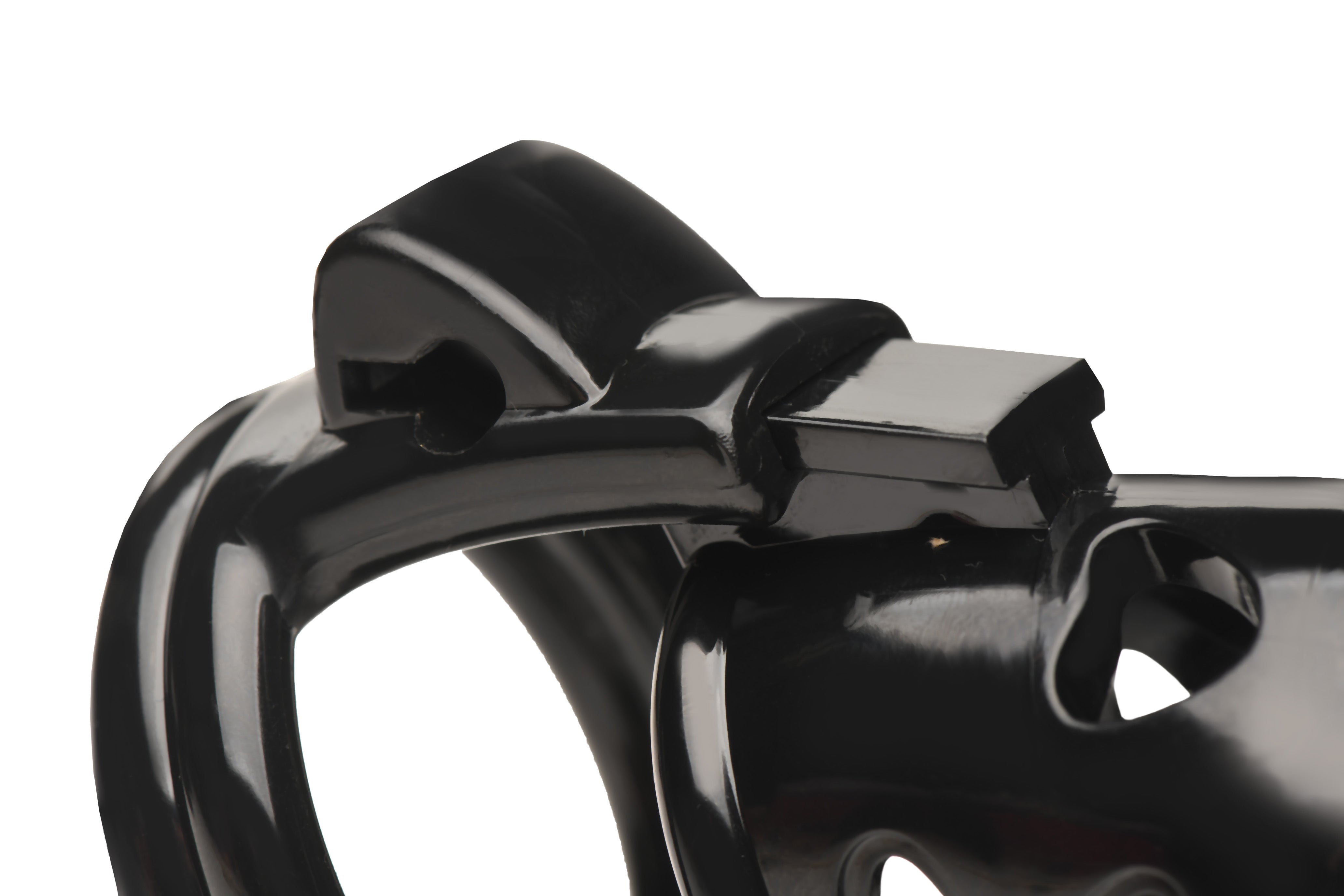 Master Series Hard Stop Double Ring Chastity Cage