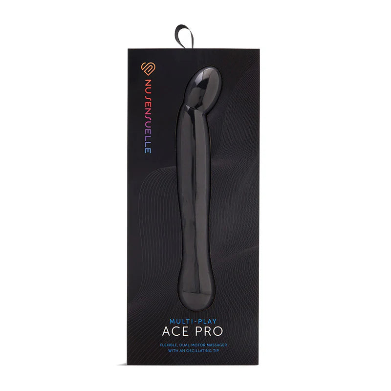 Nu Sensuelle Ace Pro Prostate and G-Spot Rechargeable Silicone Vibrator