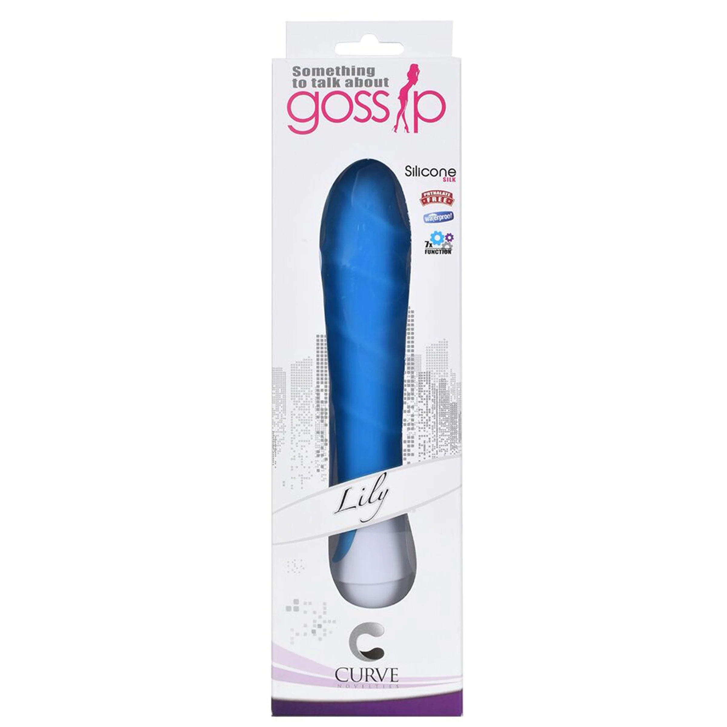 Curve Toys Gossip Lily Waterproof Silicone G-Spot Vibrator