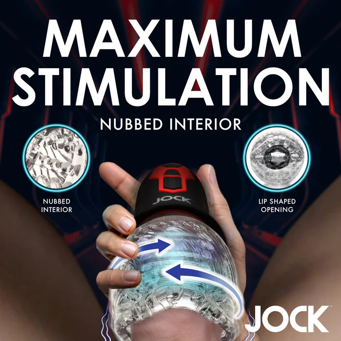 JOCK Spinning & Vibrating Masturbator